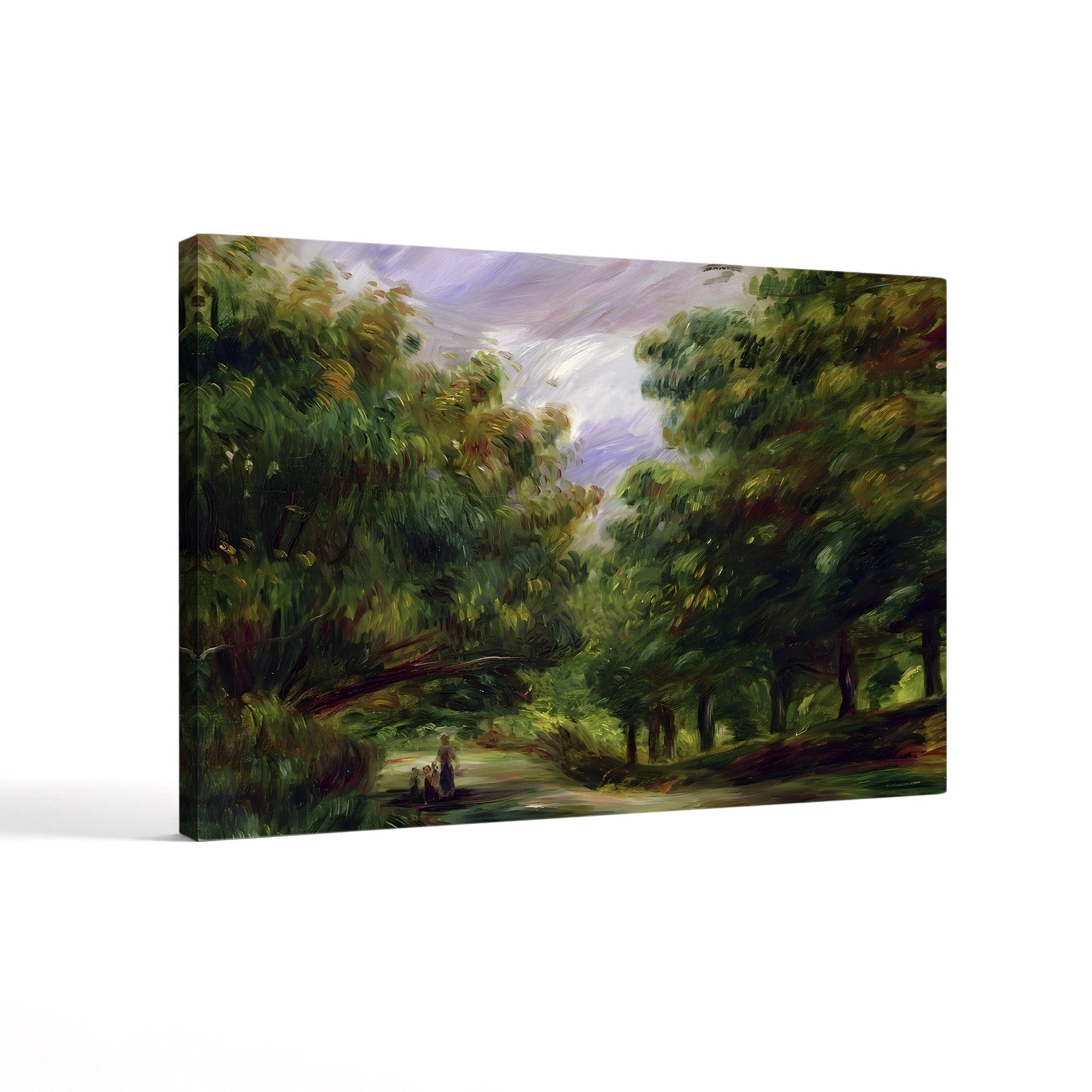 The Road near Cagnes, 1905 – Pierre-Auguste Renoir Wall Art | Impressionist Landscape Canvas Print