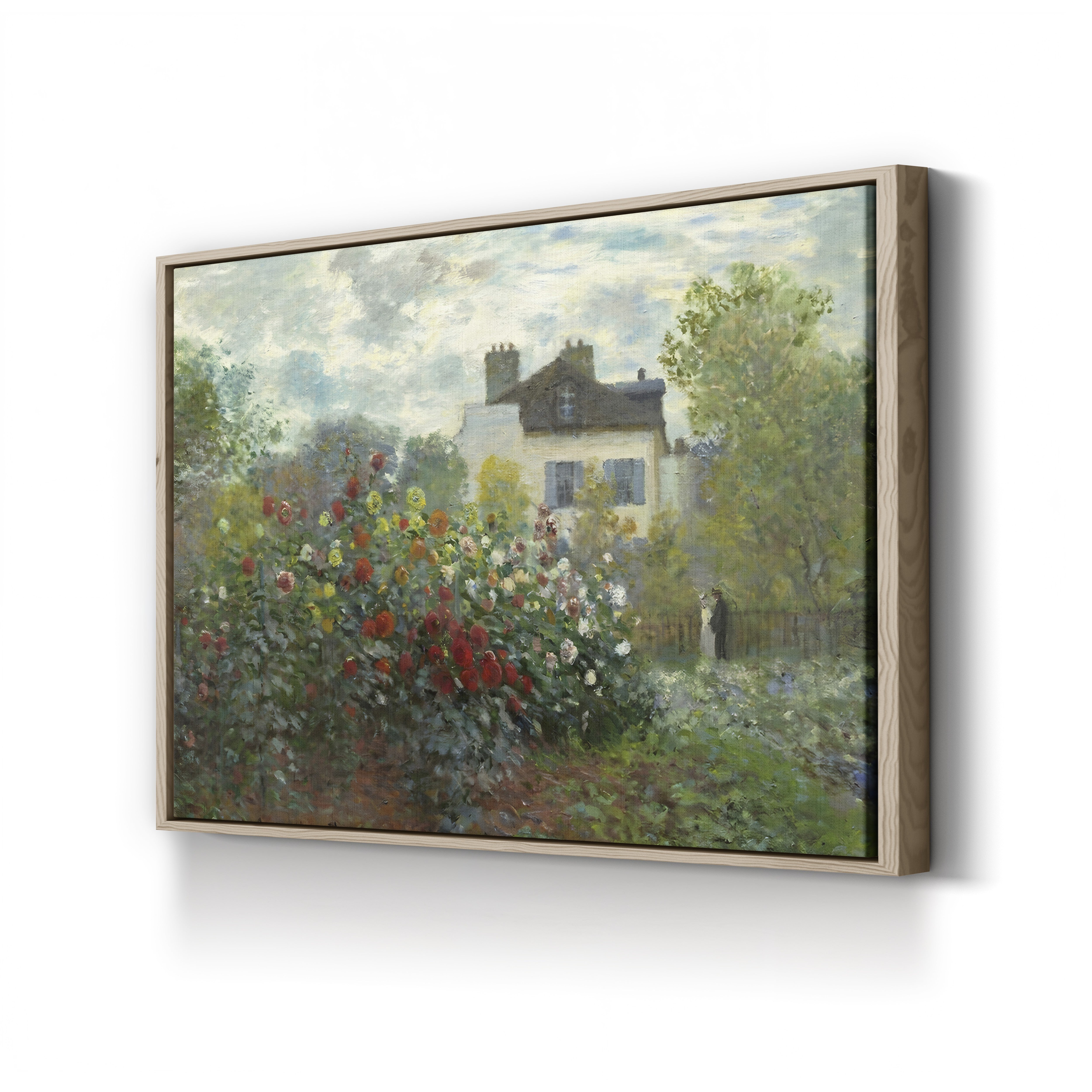 The Artist’s Garden in Argenteuil (A Corner of the Garden with Dahlias), 1873 by Claude Monet