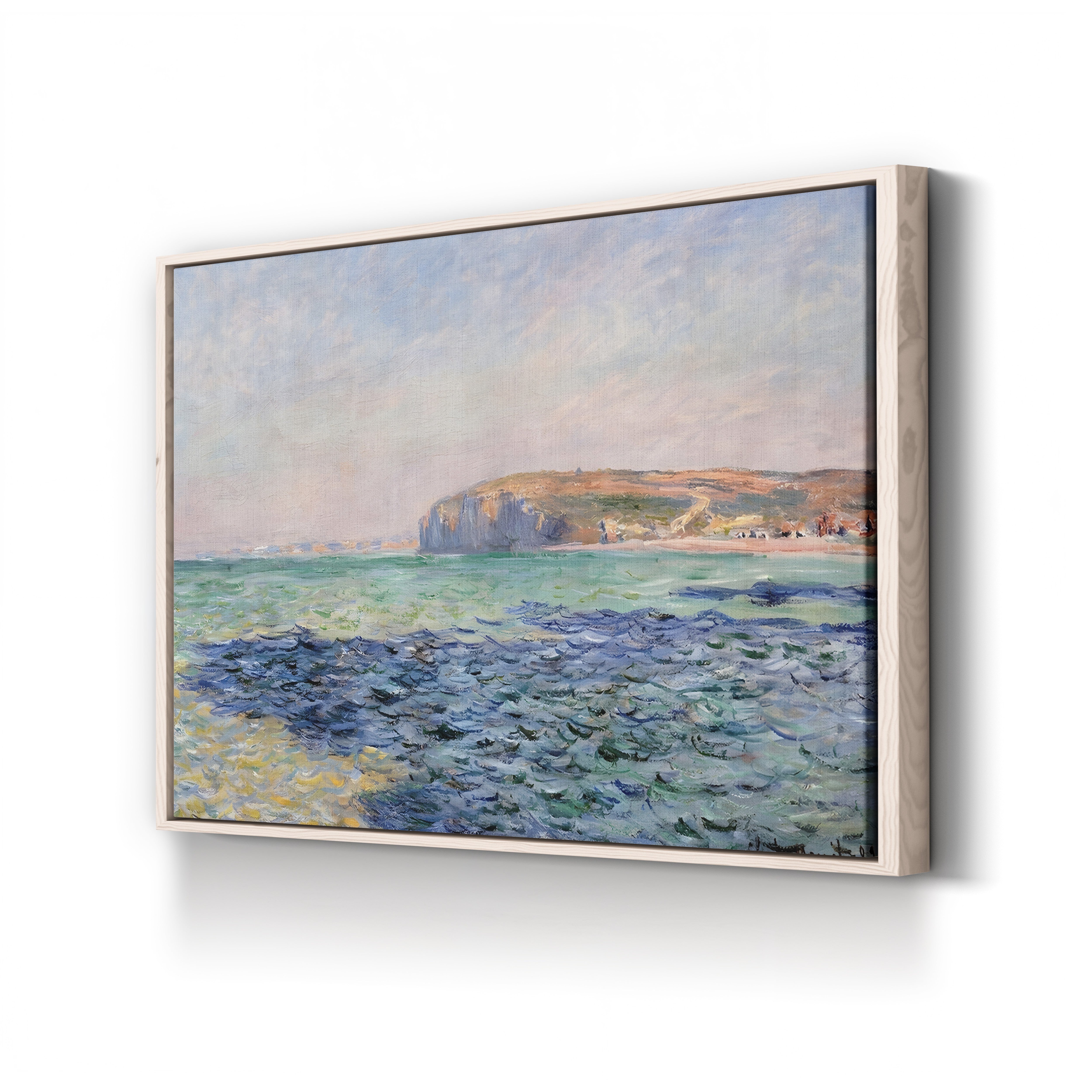 Shadows on the Sea. The Cliffs at Pourville (Ombres sur la mer. Les falaises à Pourville), 1882 by Claude Monet