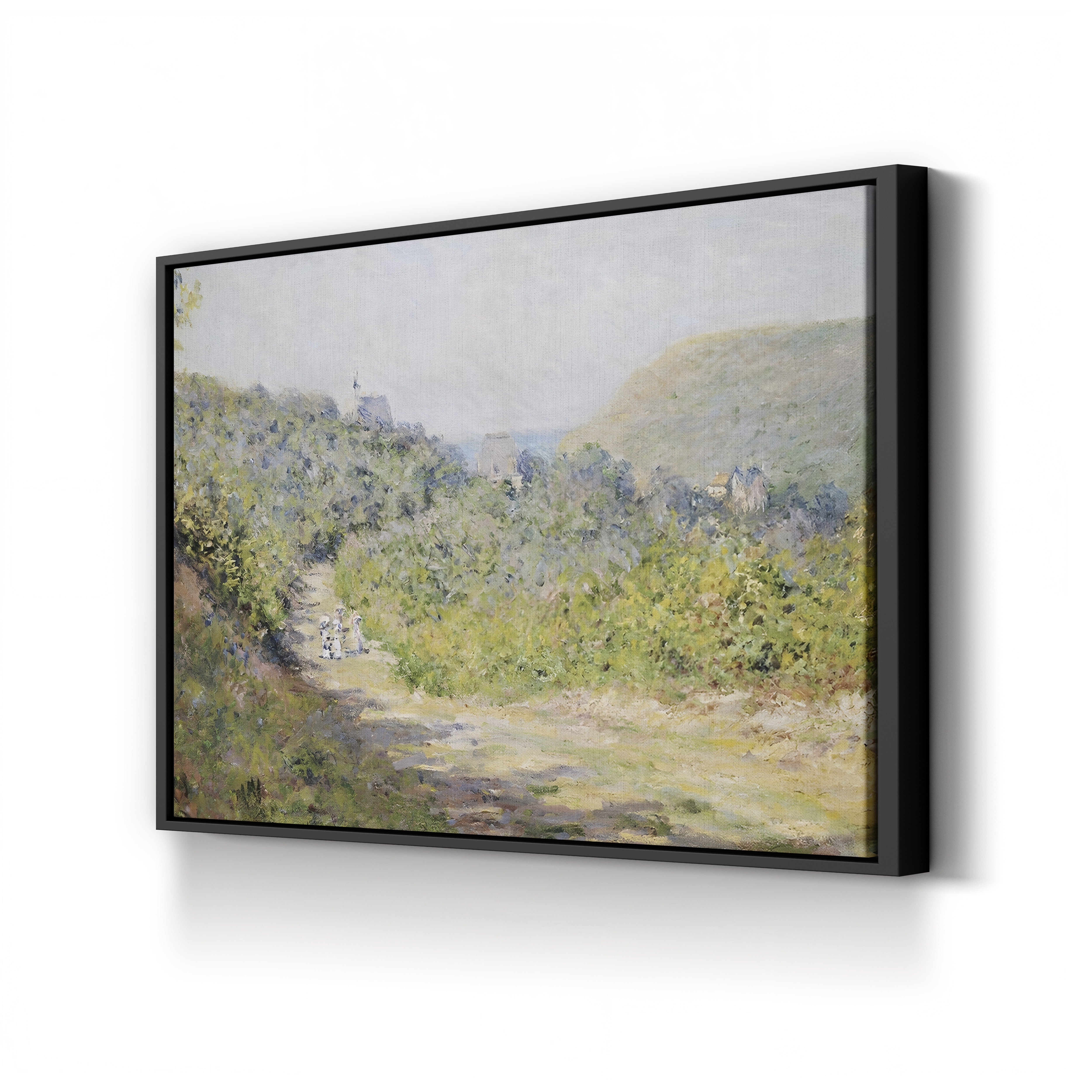 Aux Petites Dalles, 1884 – Claude Monet Wall Art | Impressionist Normandy Coastal Canvas Print