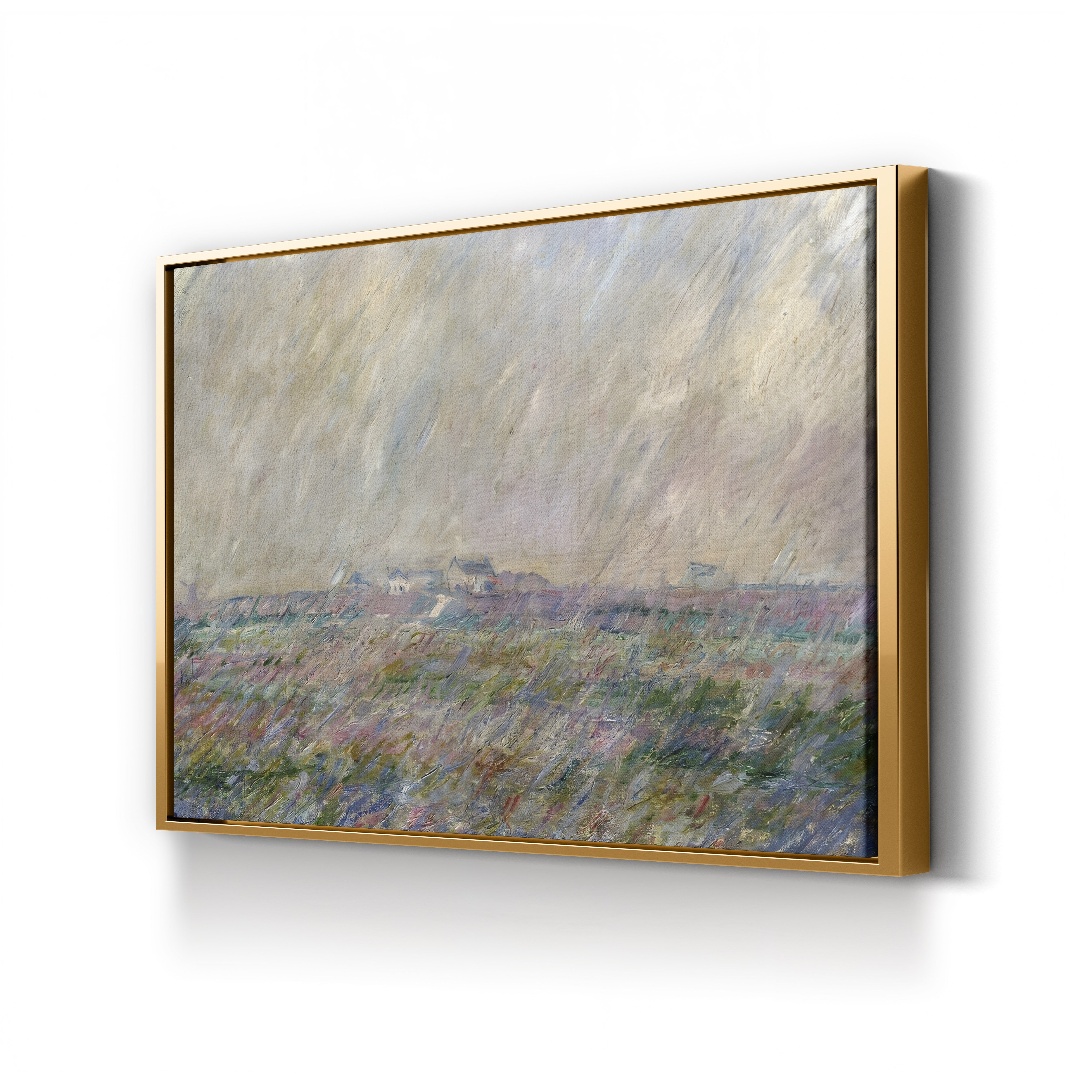 Meadow in the Rain by Claude Monet