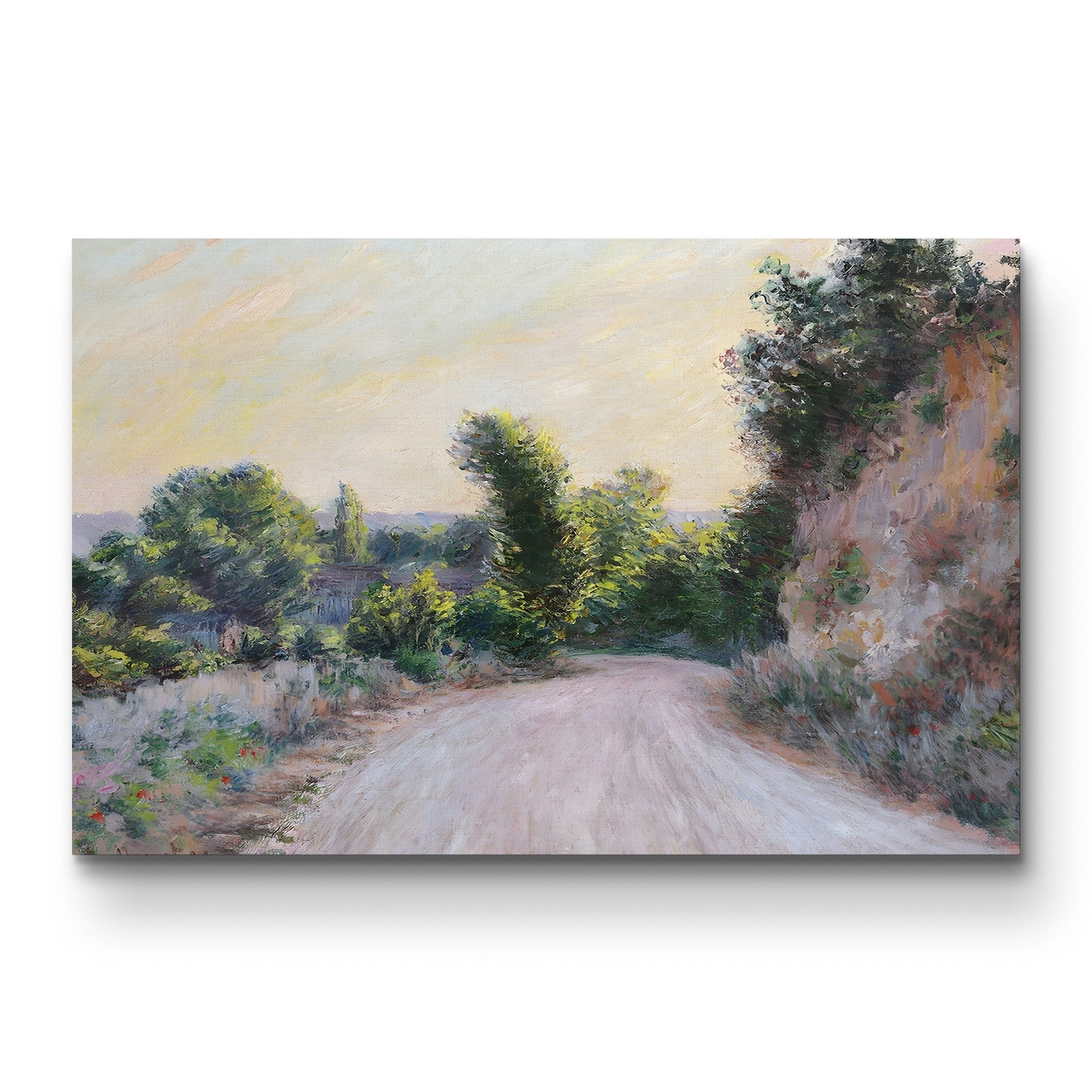 Road near Giverny (Chemin près de Giverny), 1885 by Claude Monet