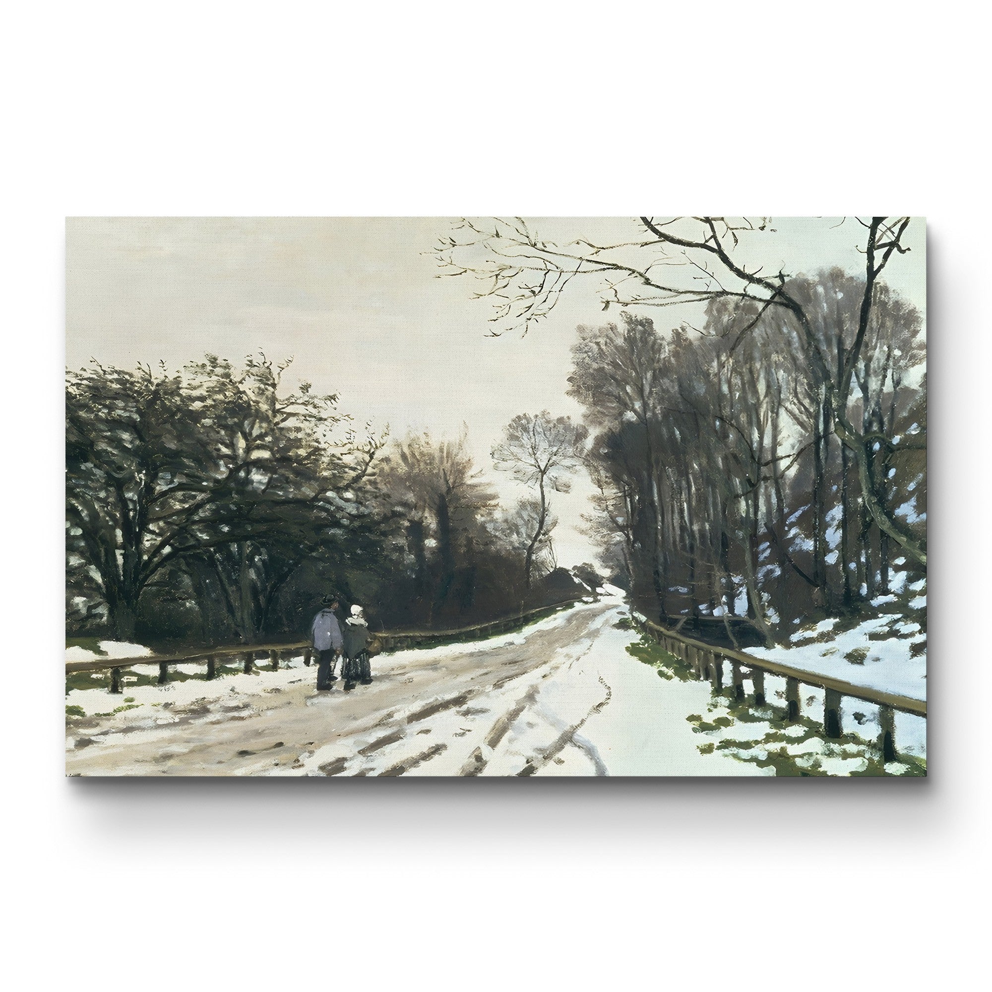 Road toward the Farm Saint-Siméon, Honfleur (Route de la Ferme Saint-Siméon), 1867 by Claude Monet