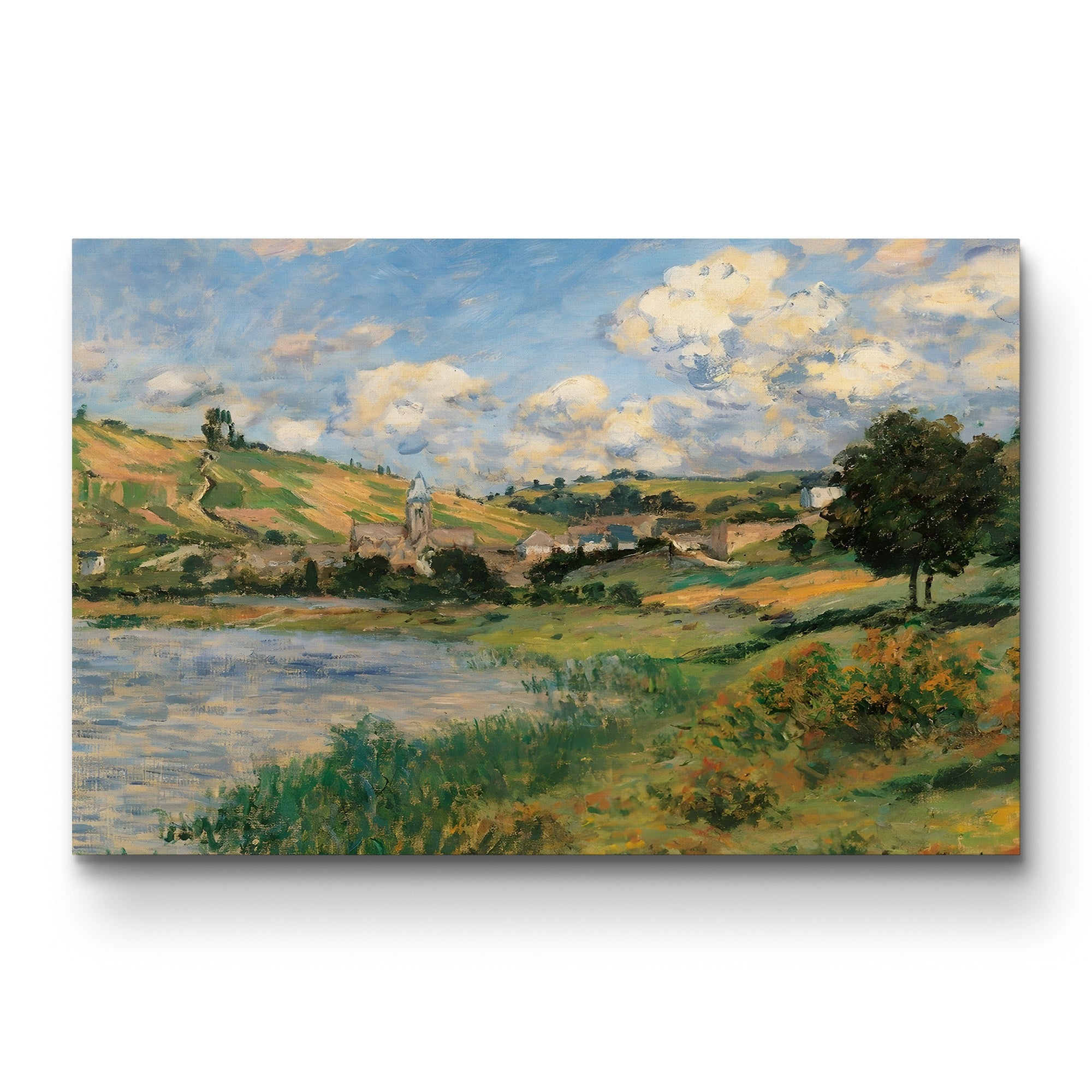 Landscape, Vétheuil (Paysage, Vétheuil), 1879 by Claude Monet