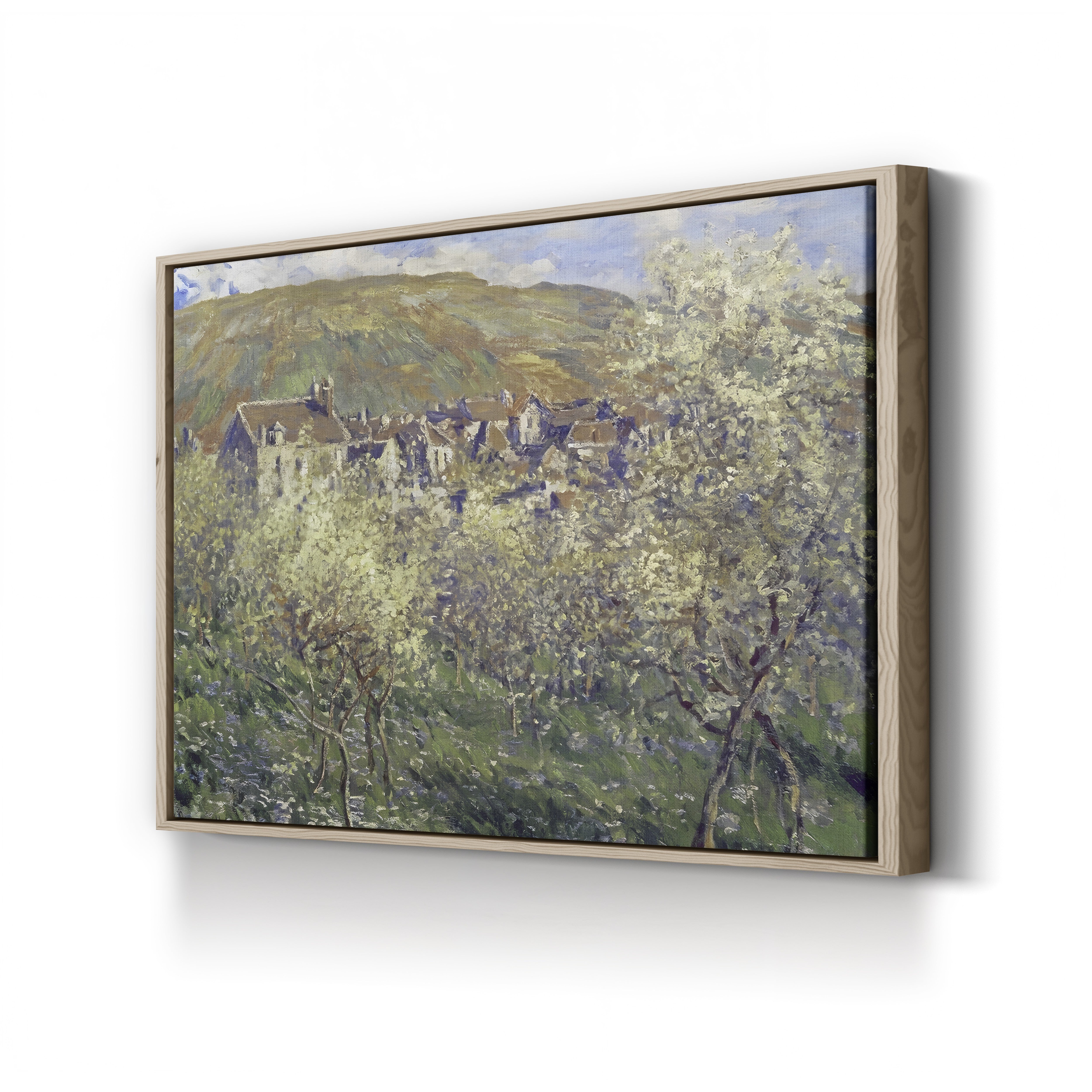 Plum Trees in Blossom (Pruniers en fleurs), 1879 by Claude Monet