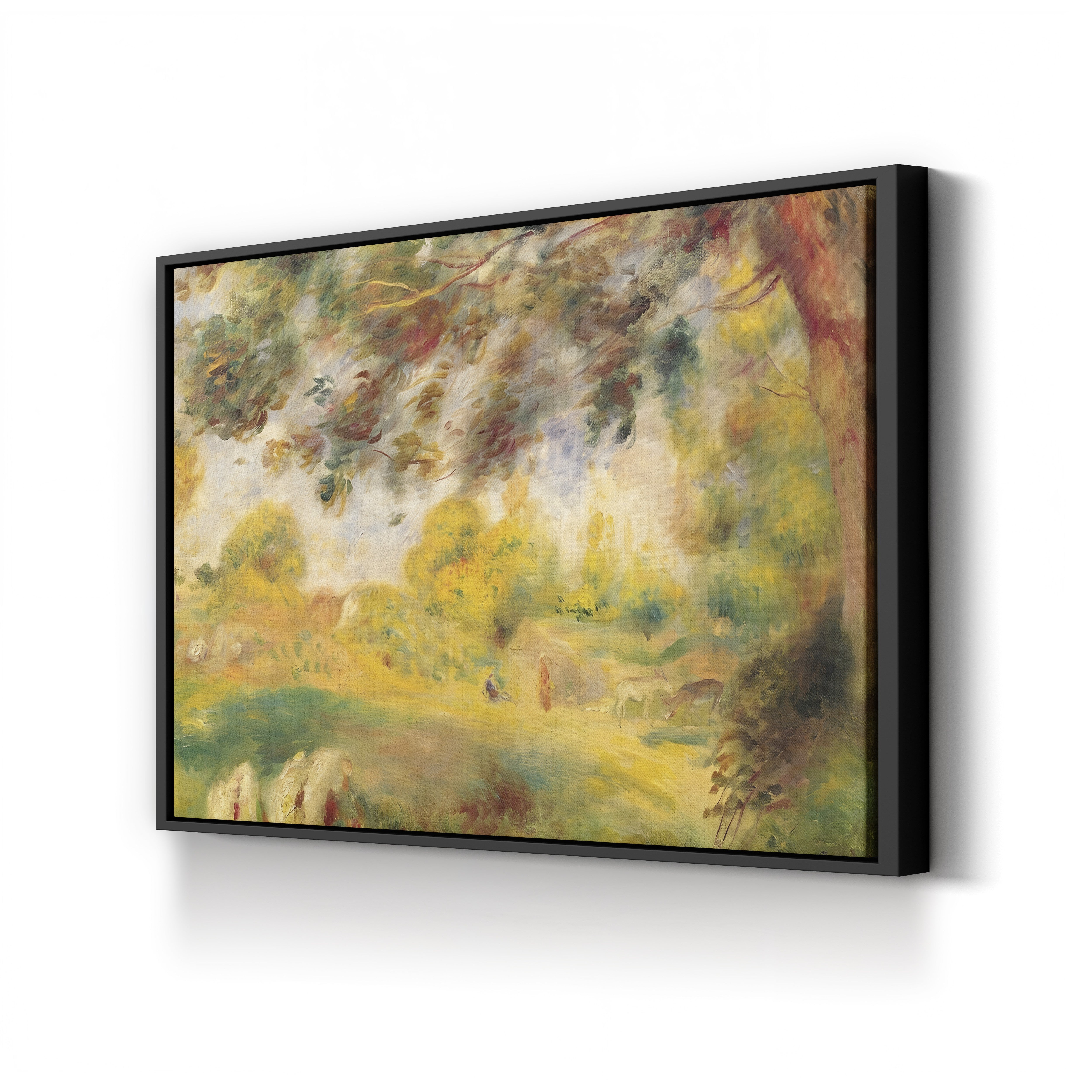 Spring Landscape – Renoir Wall Art | Impressionist Landscape Canvas Print