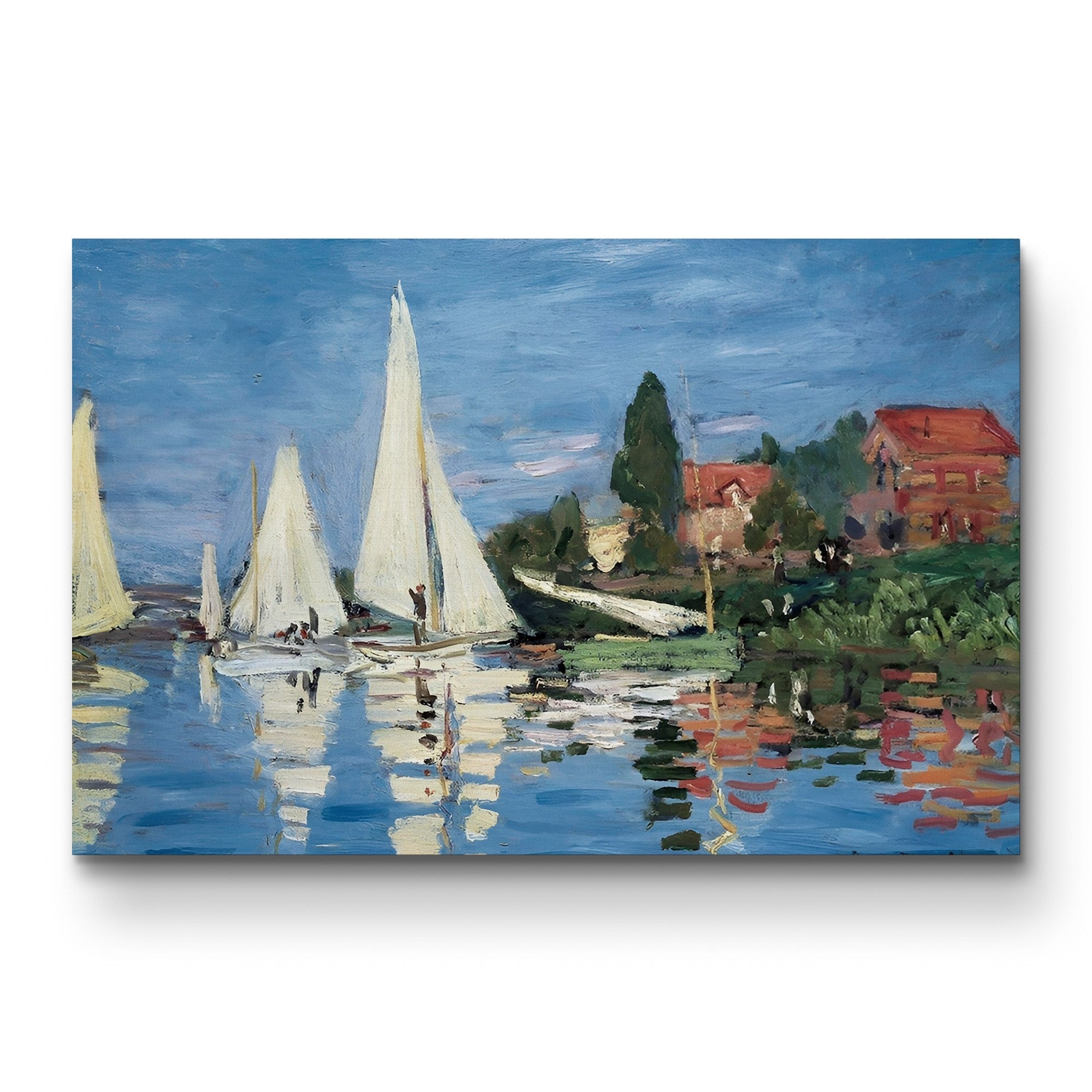 Regatta at Argenteuil (Régate à Argenteuil), around 1872 by Claude Monet