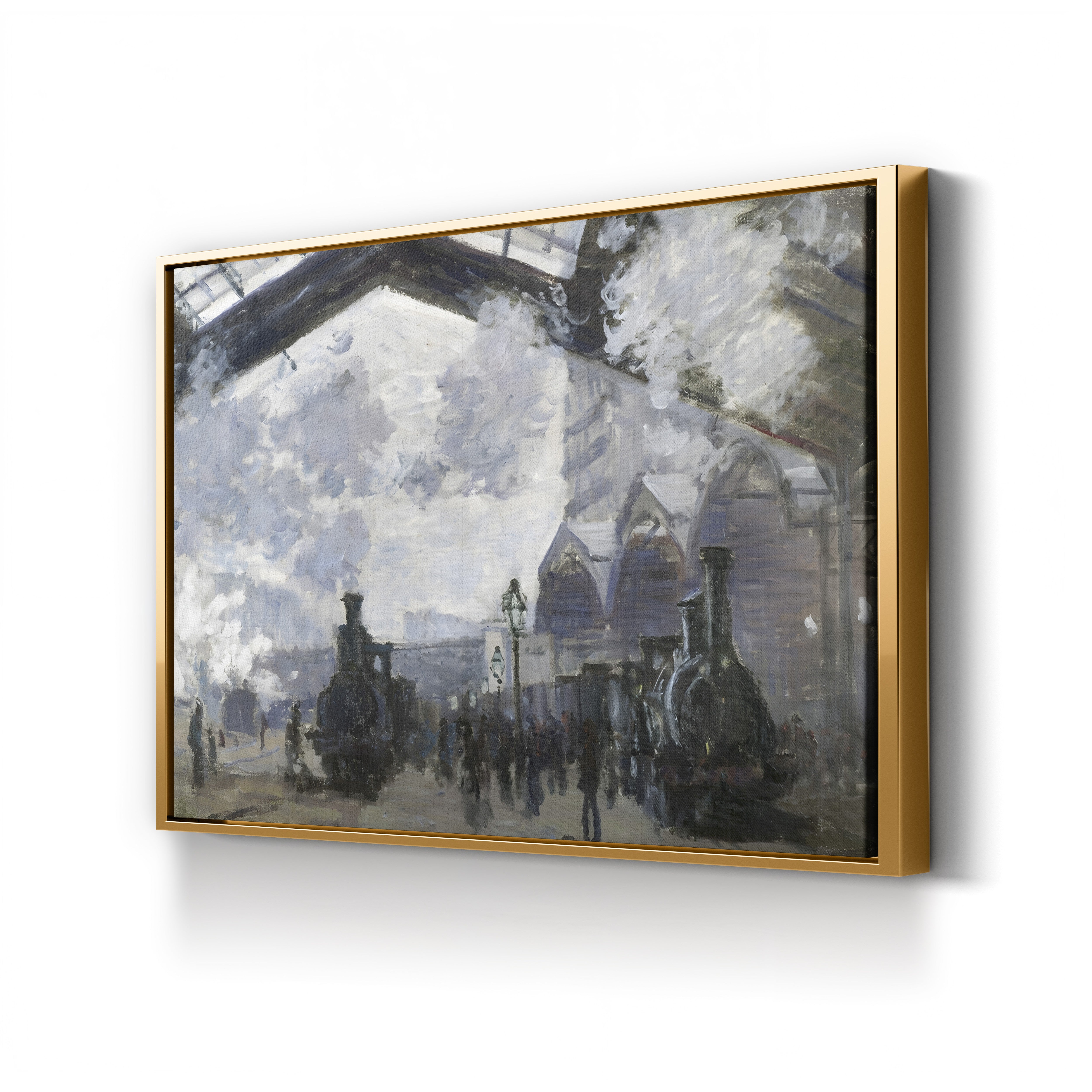 The Gare Saint-Lazare (La Gare Saint-Lazare), 1877 by Claude Monet