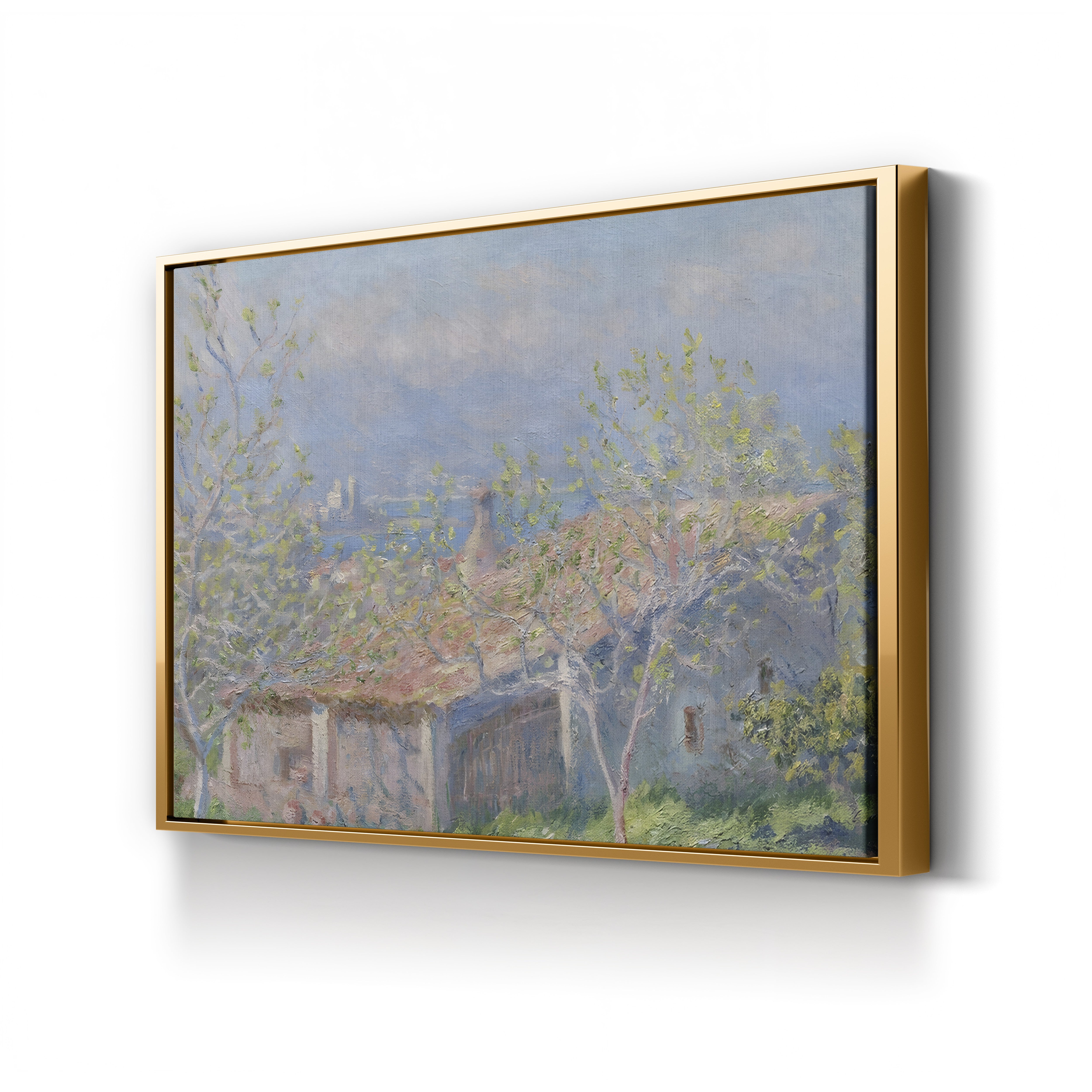 Gardener's House at Antibes, 1888 – Claude Monet Wall Art | Impressionist Mediterranean Landscape Print