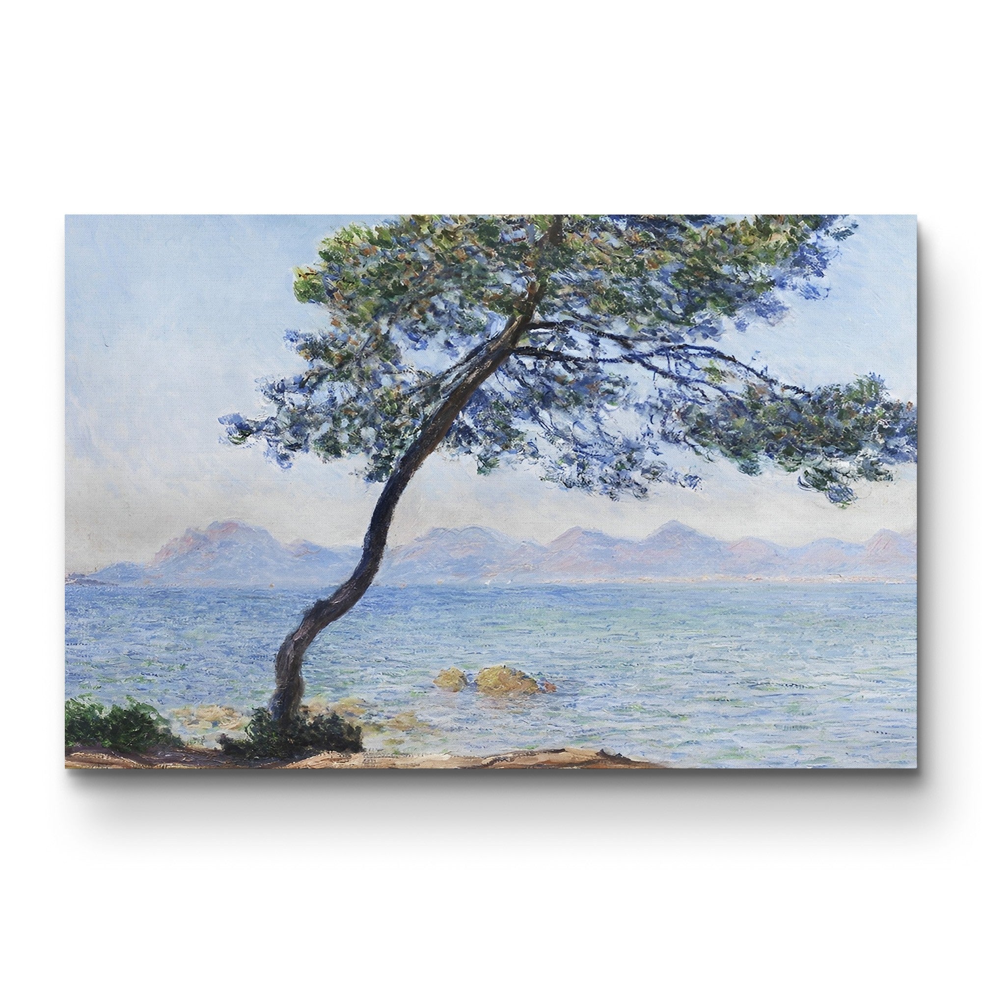 Antibes, 1888 – Claude Monet Wall Art | Impressionist Mediterranean Coastal Canvas Print
