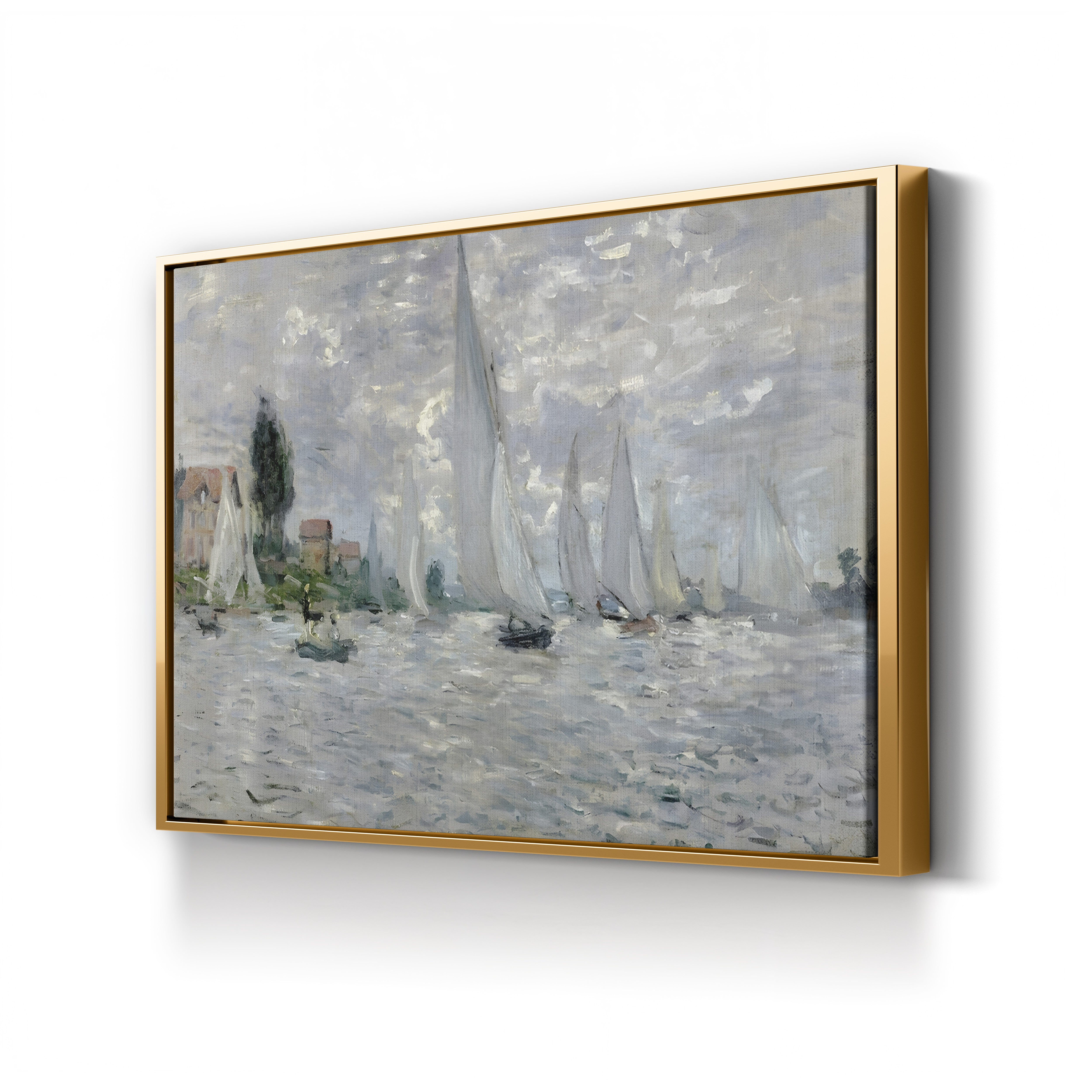 The Boats (Regatta at Argenteuil), 1874 by Claude Monet