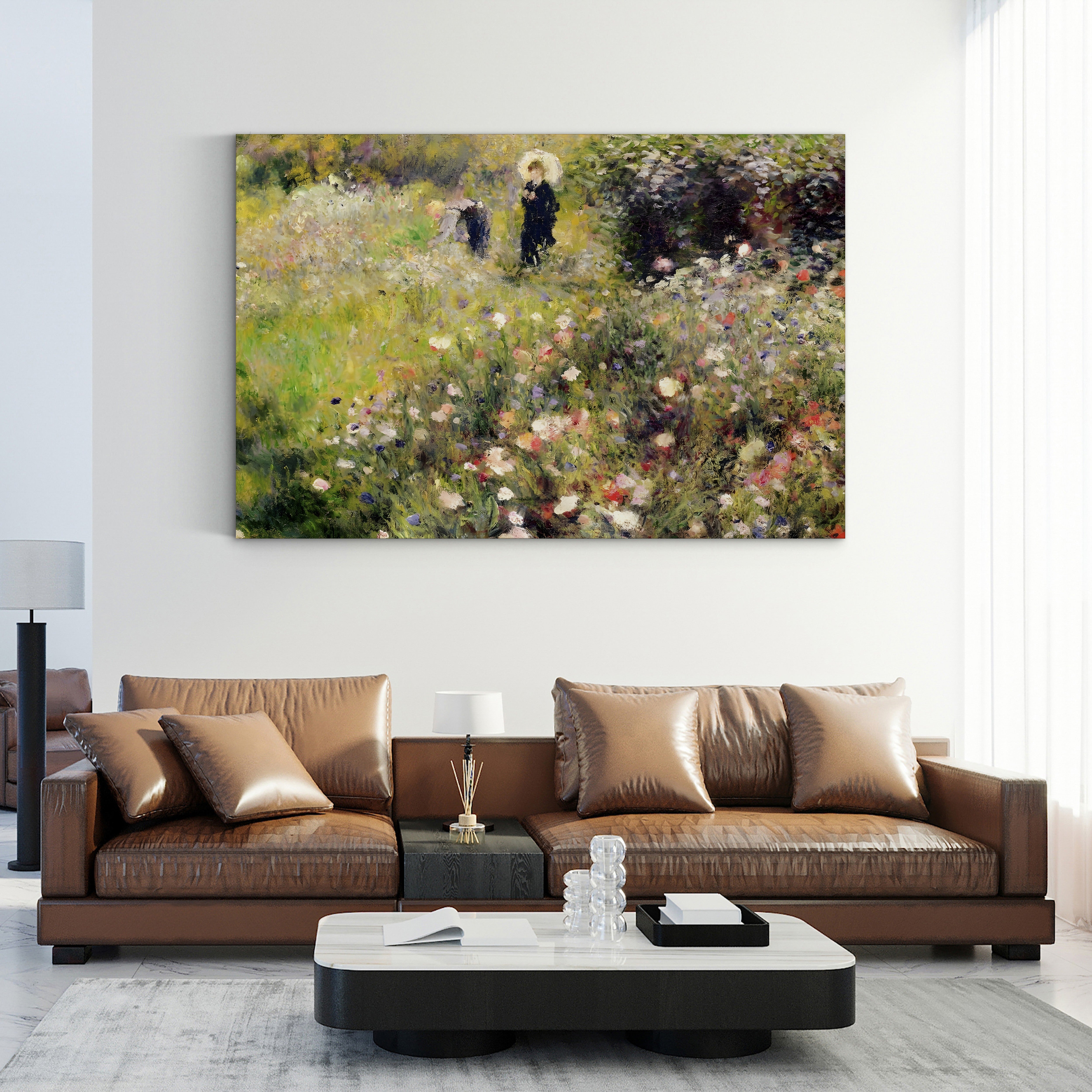 Summer Landscape – Pierre-Auguste Renoir Wall Art | Impressionist Landscape Canvas Print