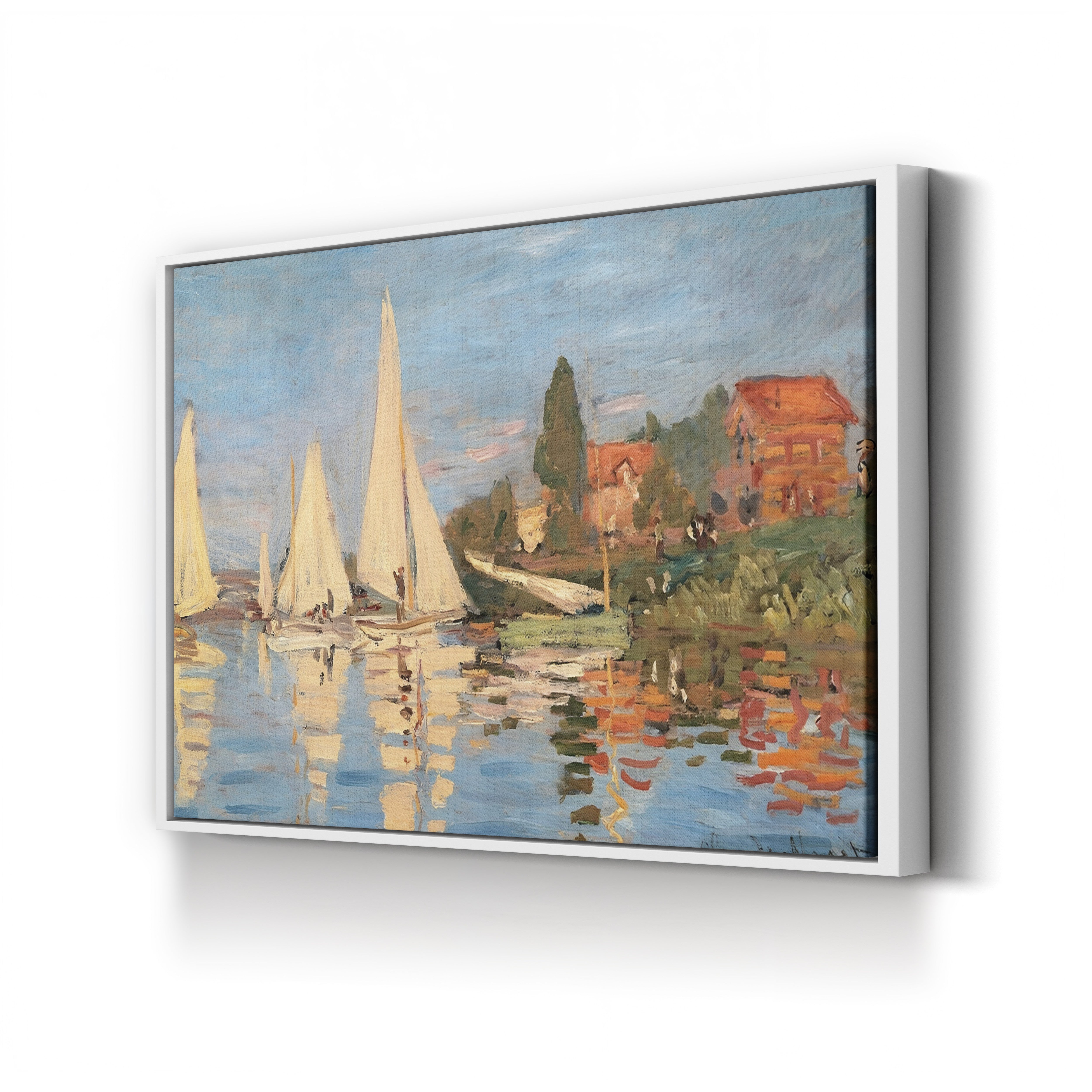 Regatta at Argenteuil (Régates à Argenteuil), 1872 by Claude Monet