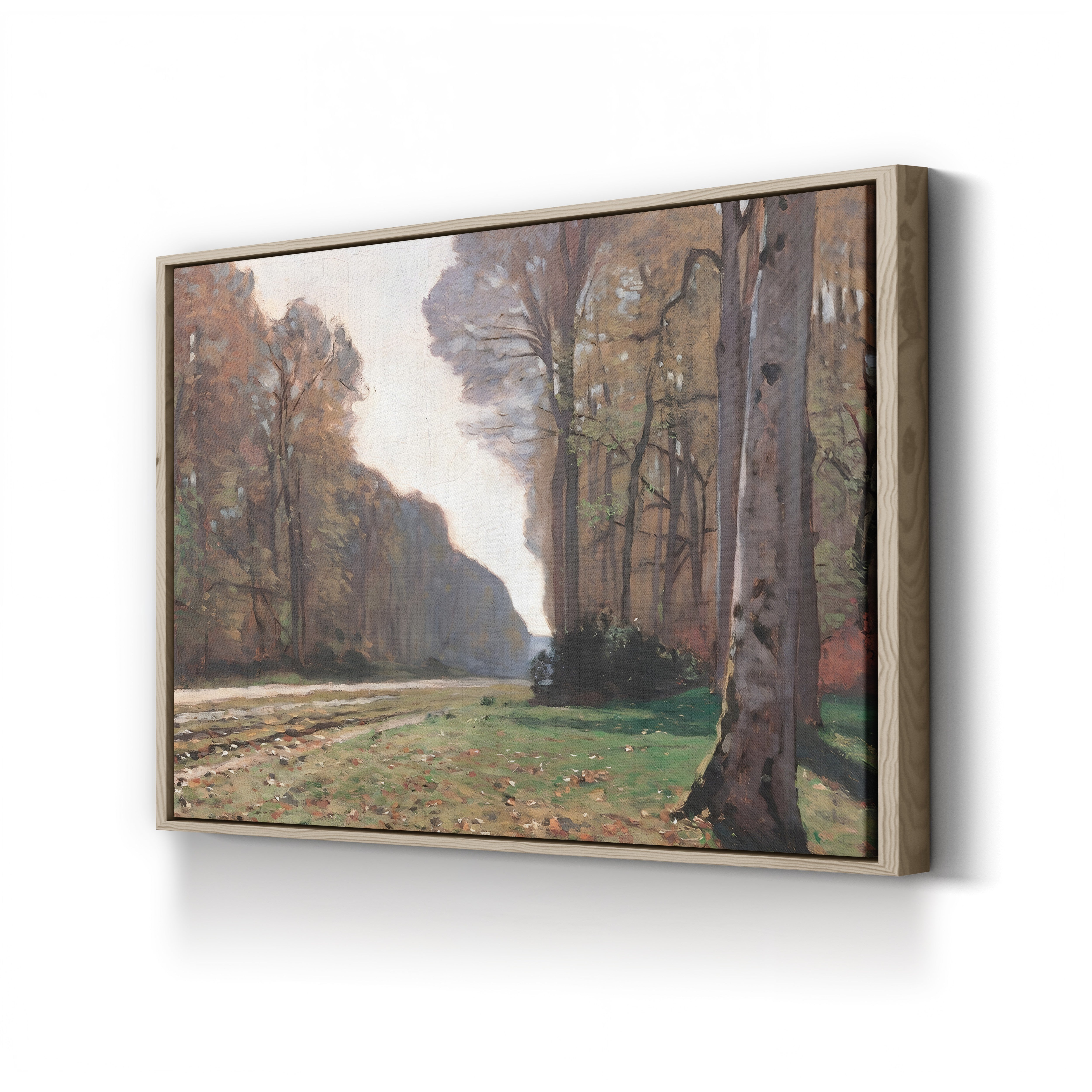 The Road to Chailly (Le Pavé de Chailly), c. 1865 by Claude Monet