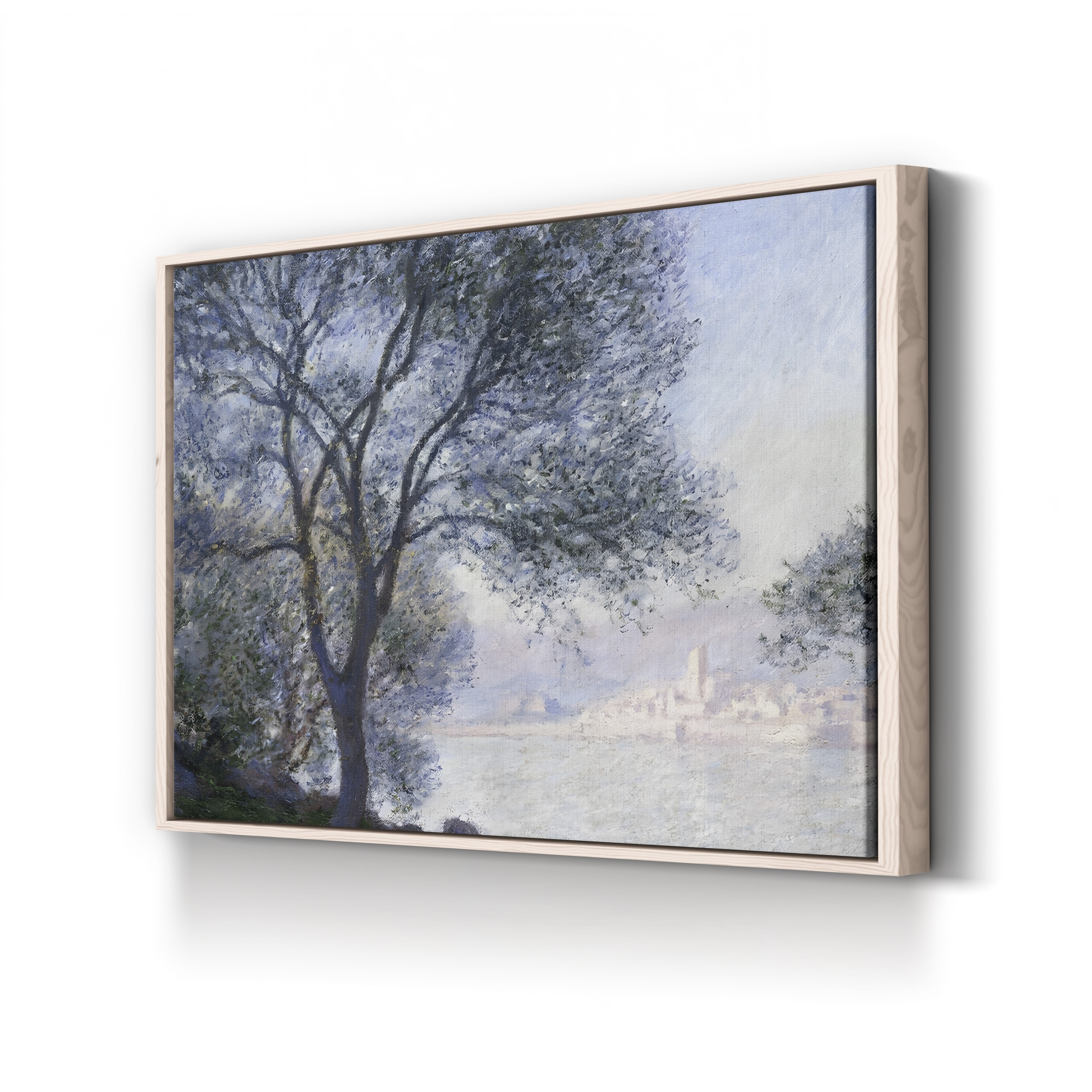 Antibes Seen from the Salis, 1888 – Claude Monet Wall Art | Impressionist Mediterranean Landscape Canvas Print