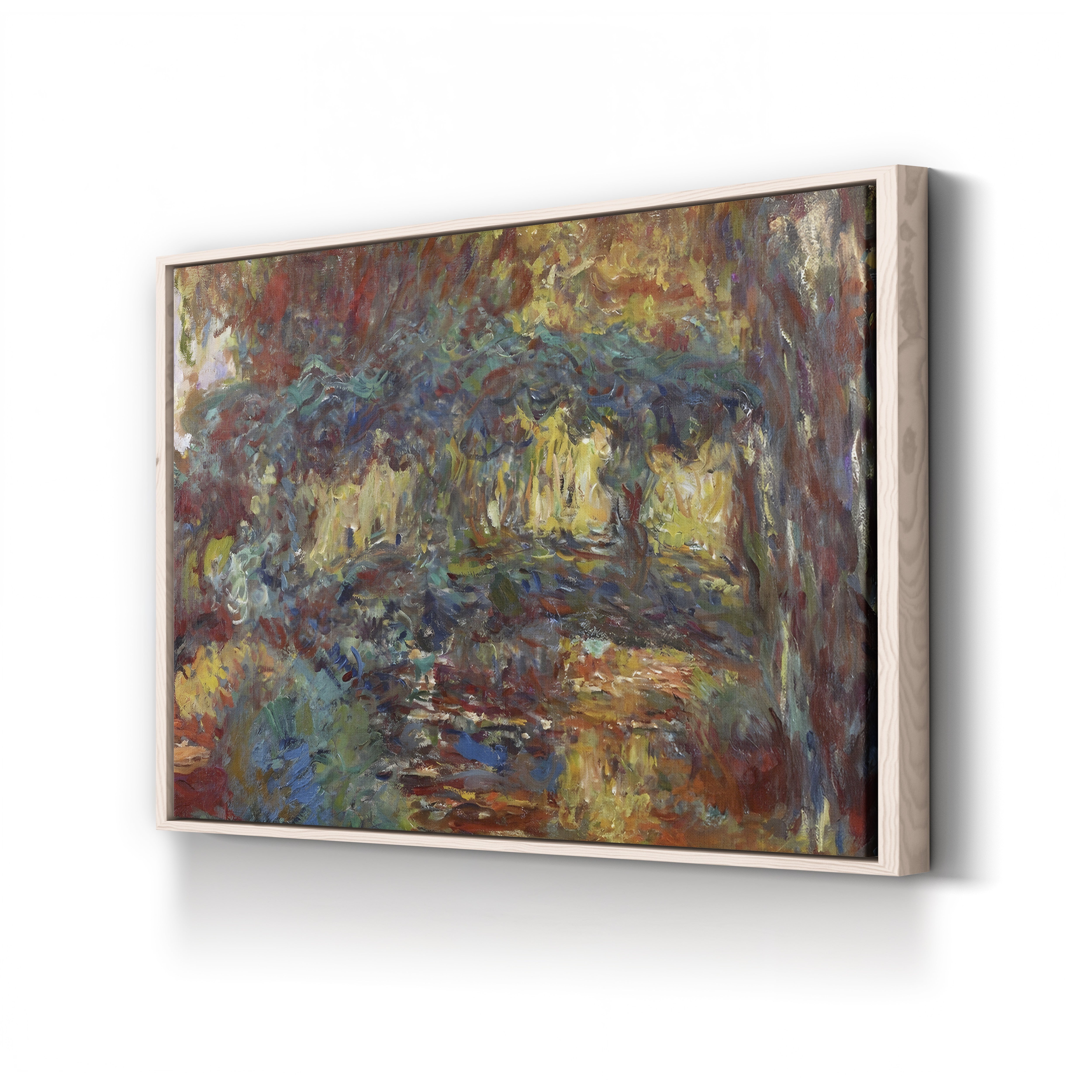 The Japanese Bridge (La Passerelle sur le Bassin aux Nymphéas), c.1923 by Claude Monet