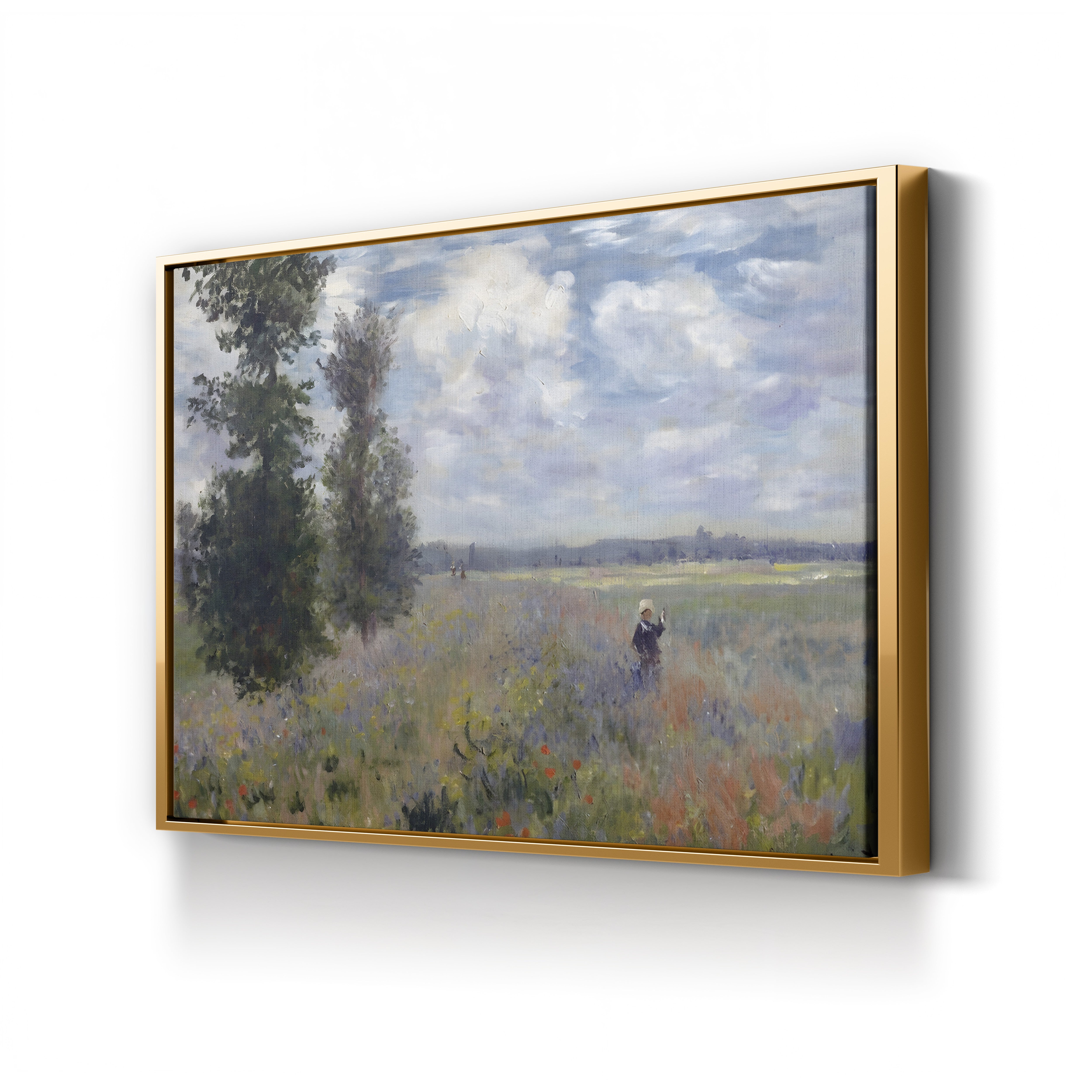 Poppy Fields near Argenteuil (Champ de coquelicots près d’Argenteuil), 1875 by Claude Monet