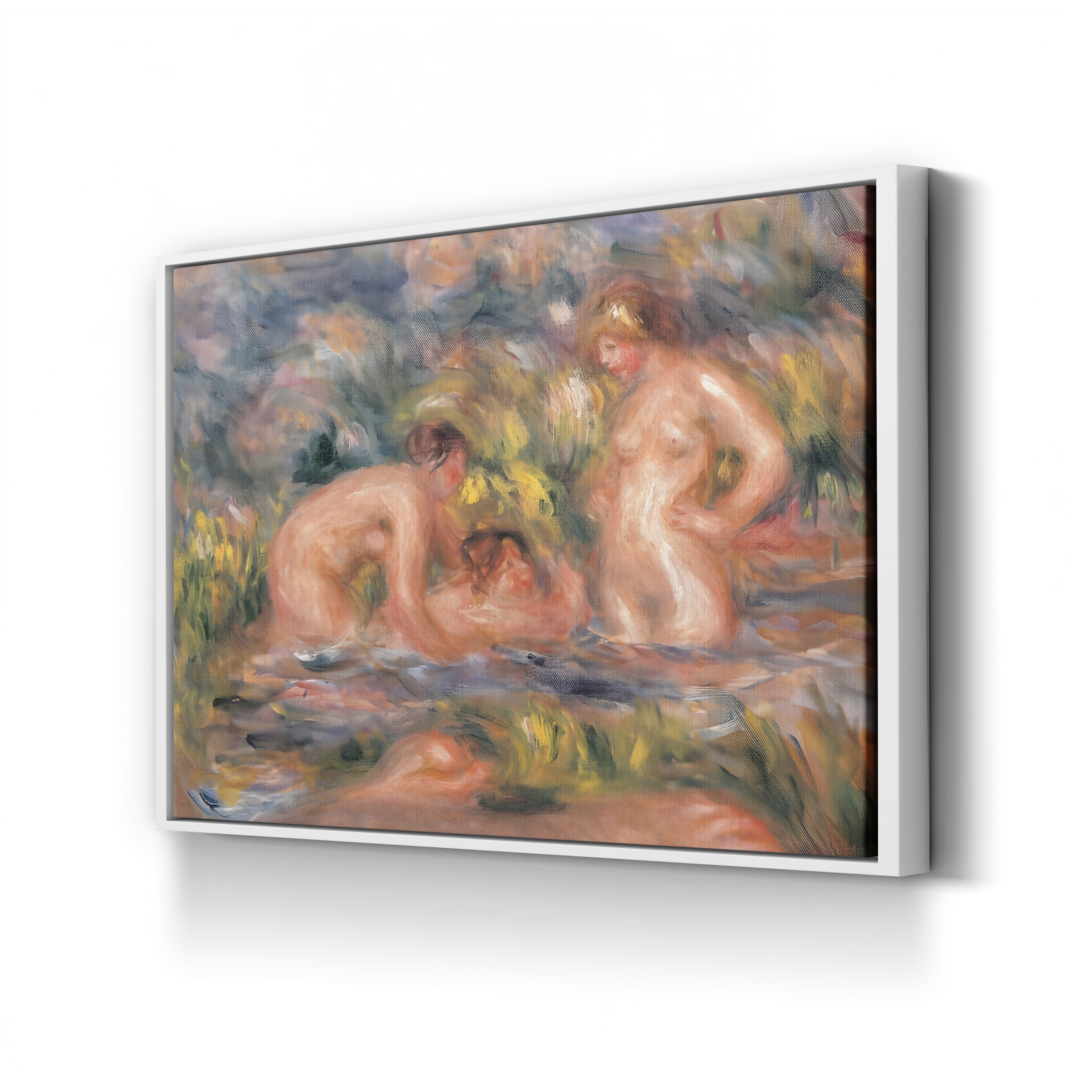 Bathers, c. 1918–1919 – Pierre-Auguste Renoir Wall Art | Late Impressionist Nude Canvas Print