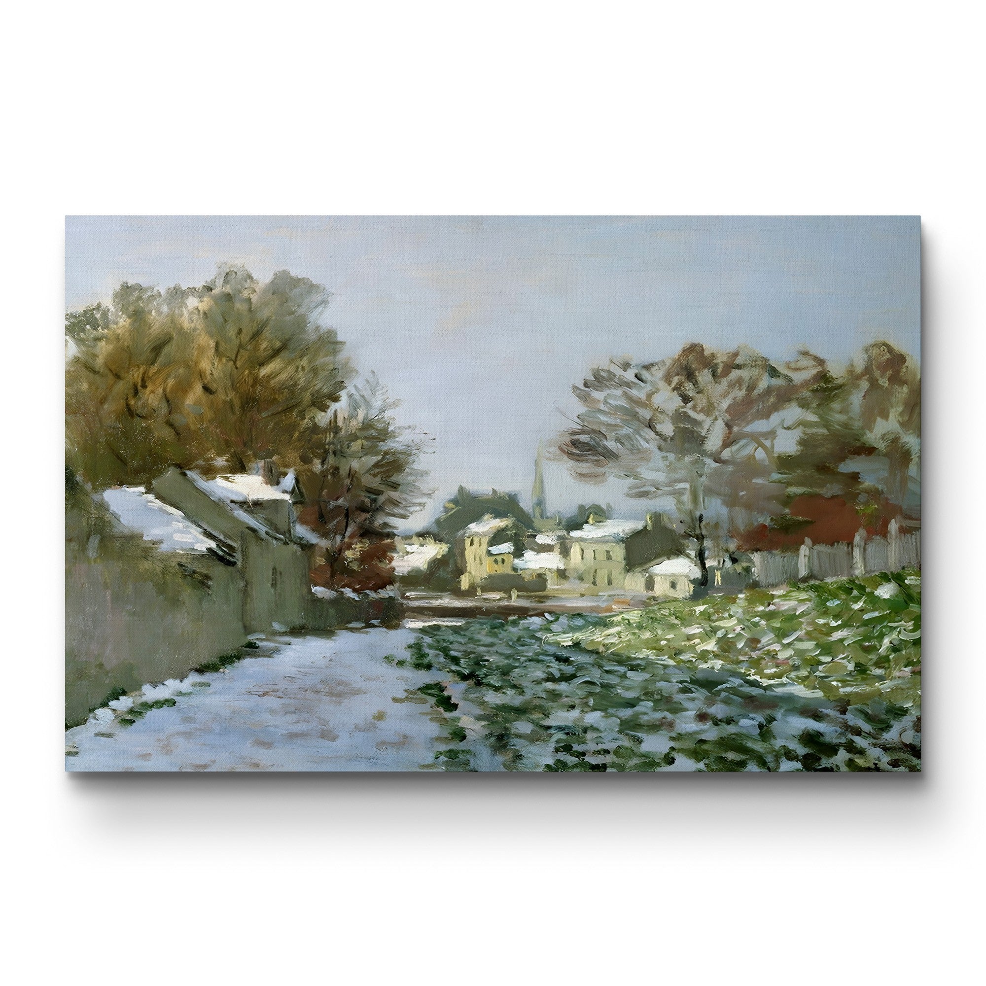 Snow at Argenteuil, 1874 by Claude Monet