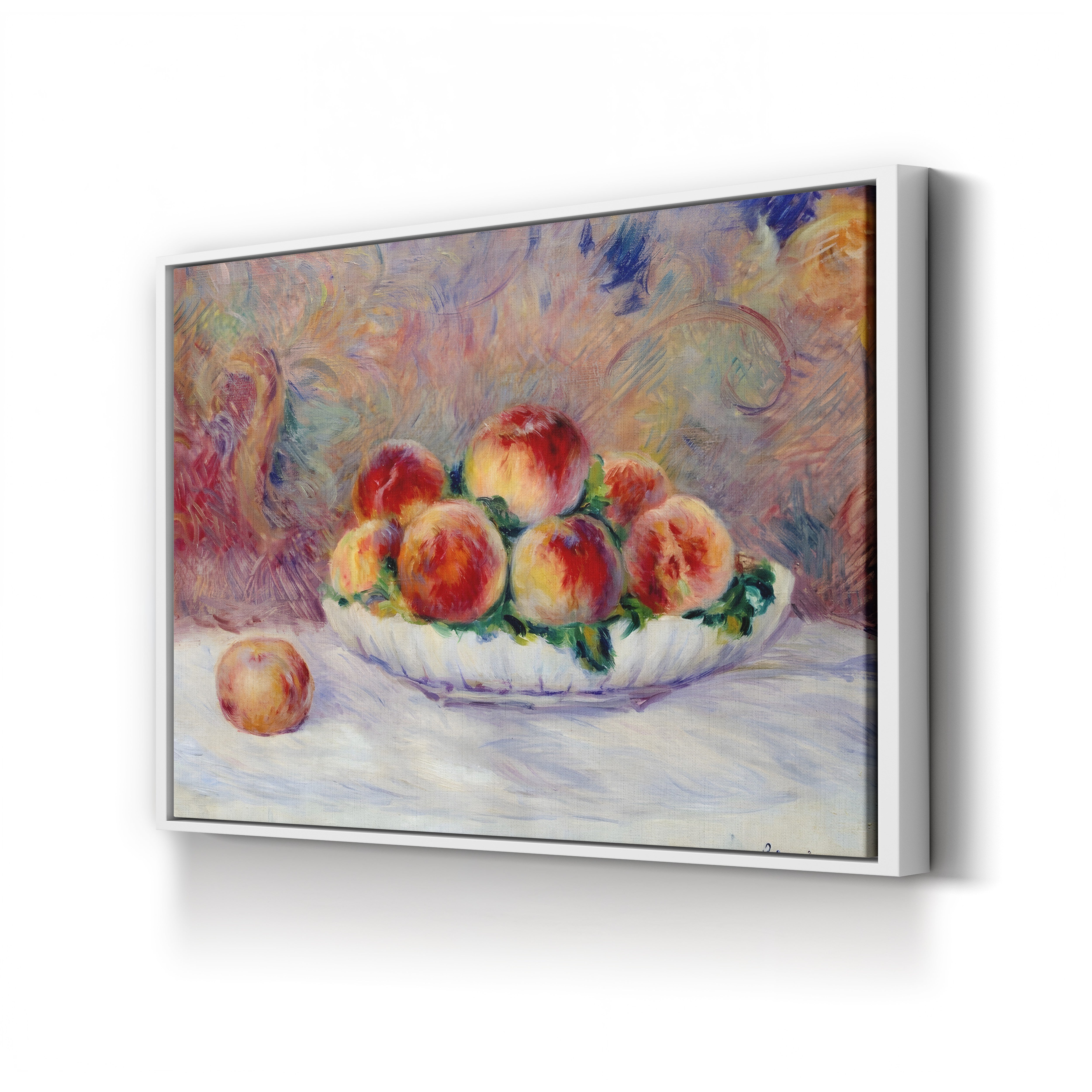 Peaches – Renoir Wall Art | Impressionist Still Life Canvas