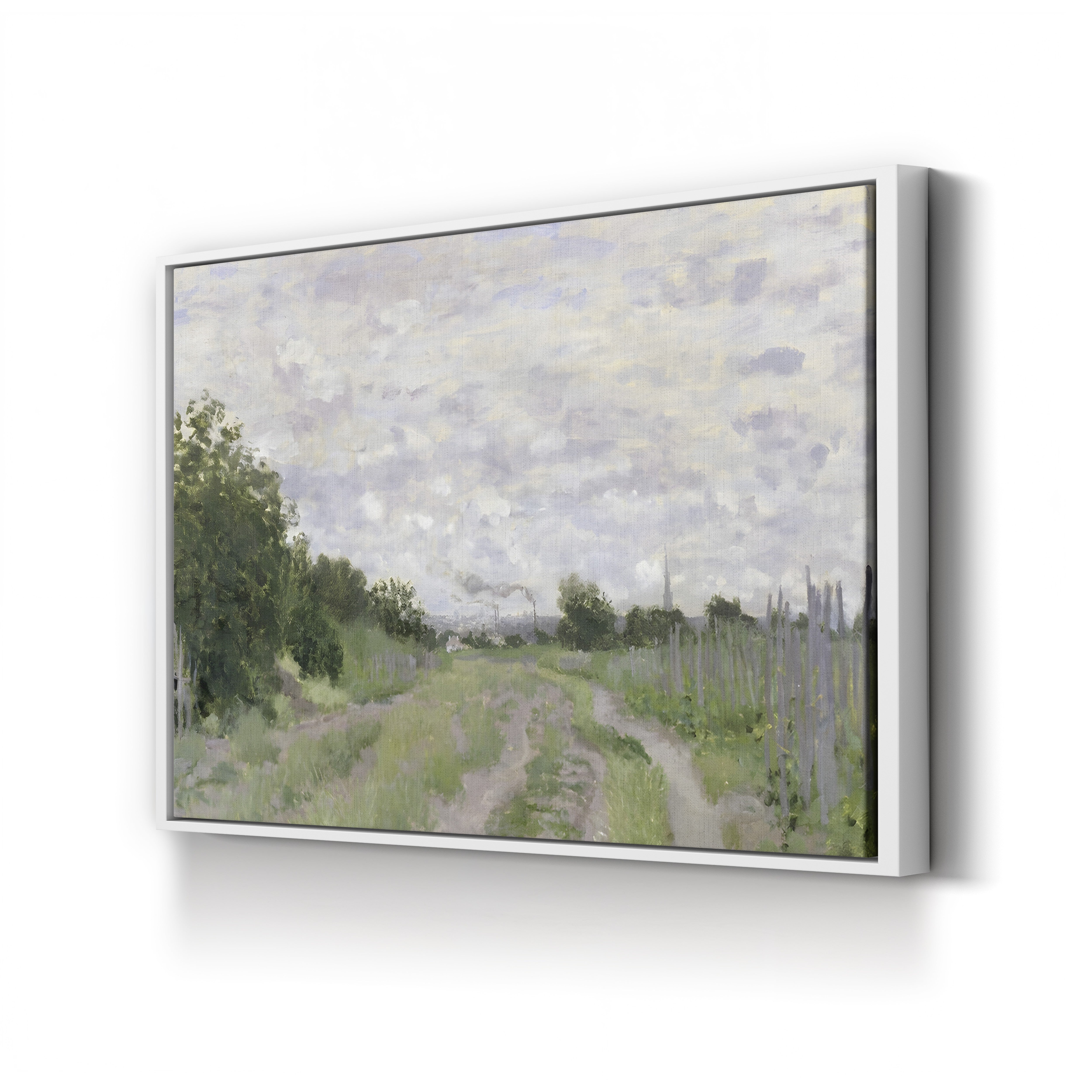Path through the Vines at Argenteuil (Chemin dans les vignes), 1872 by Claude Monet