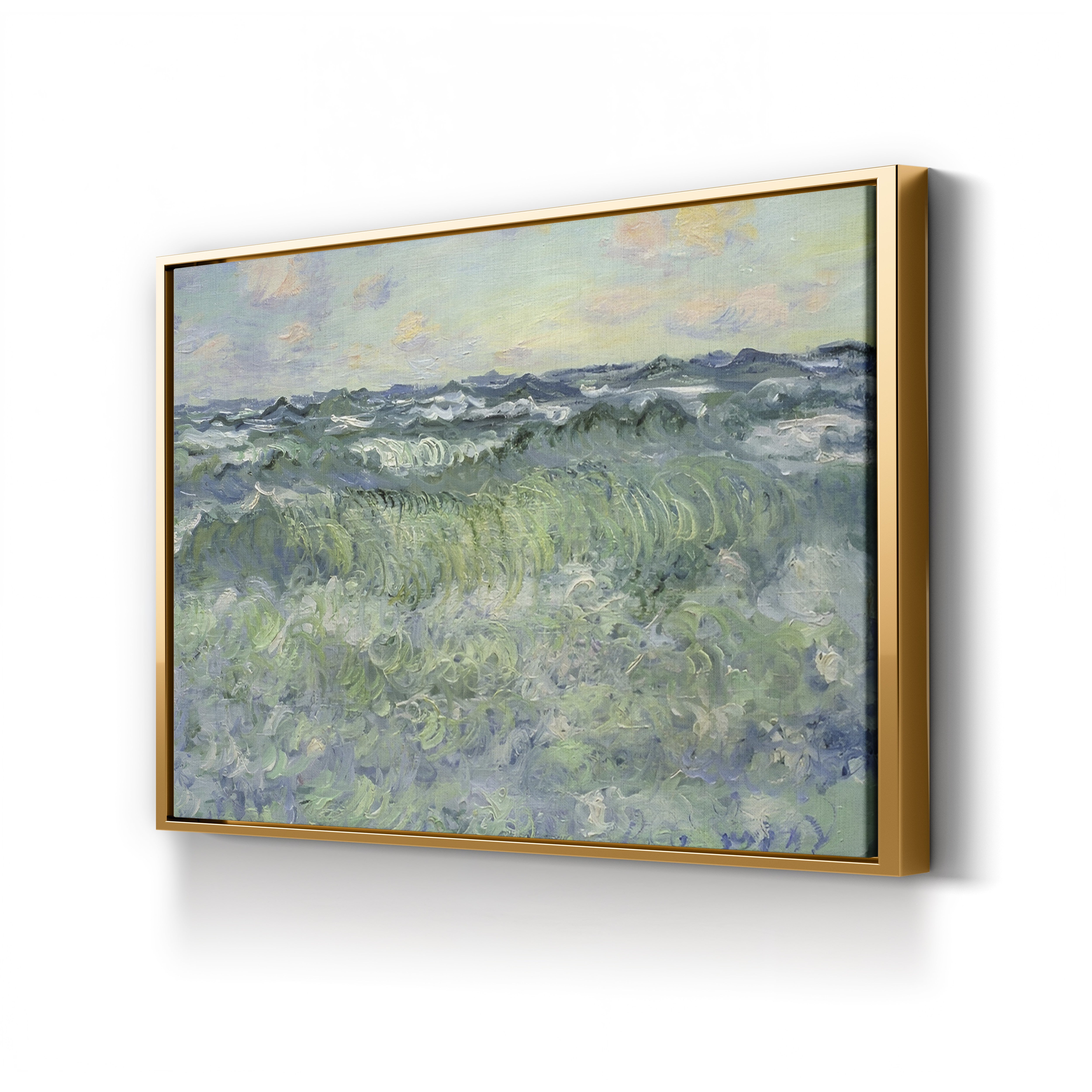 Seascape at Pourville (Marine, Pourville) by Claude Monet