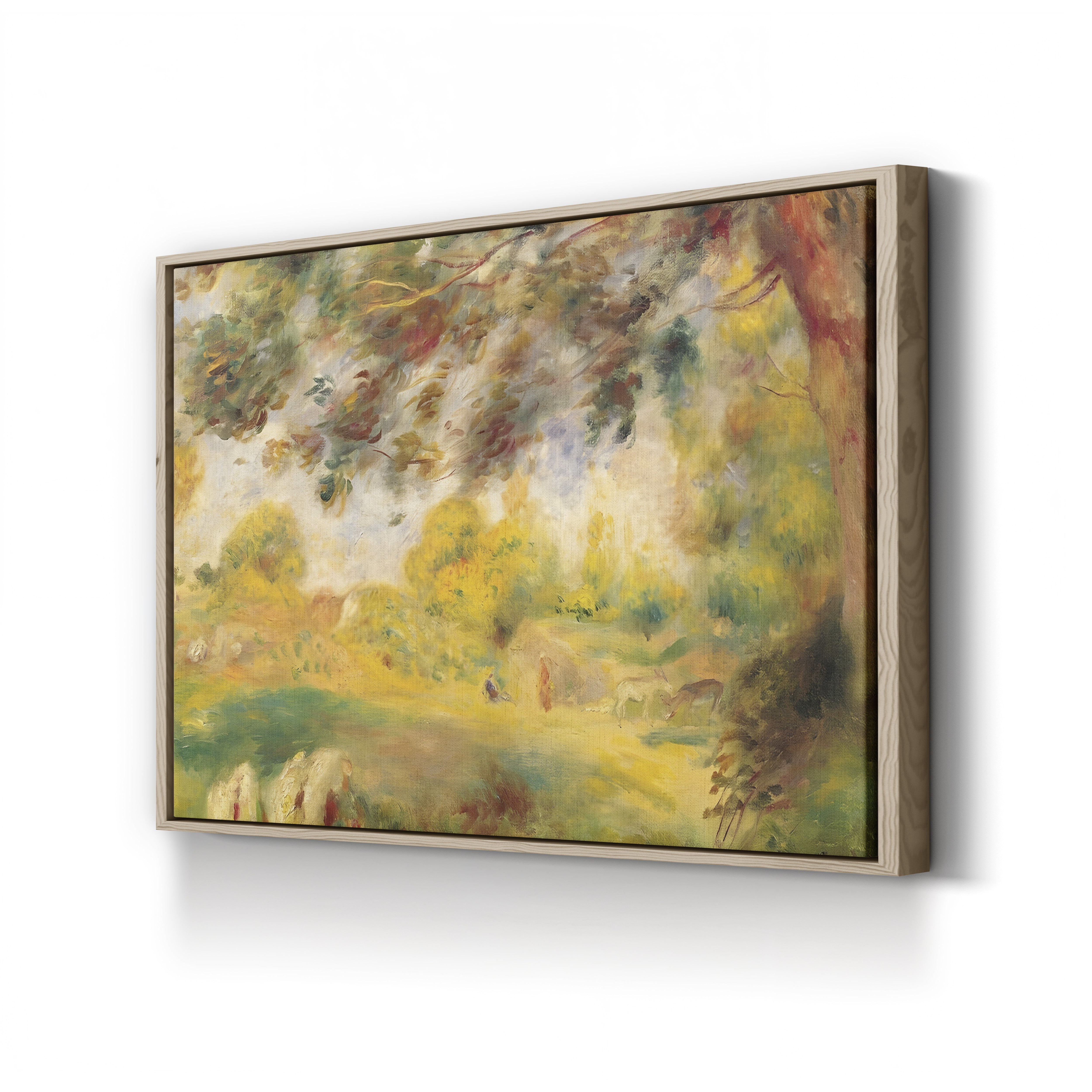 Spring Landscape – Renoir Wall Art | Impressionist Landscape Canvas Print