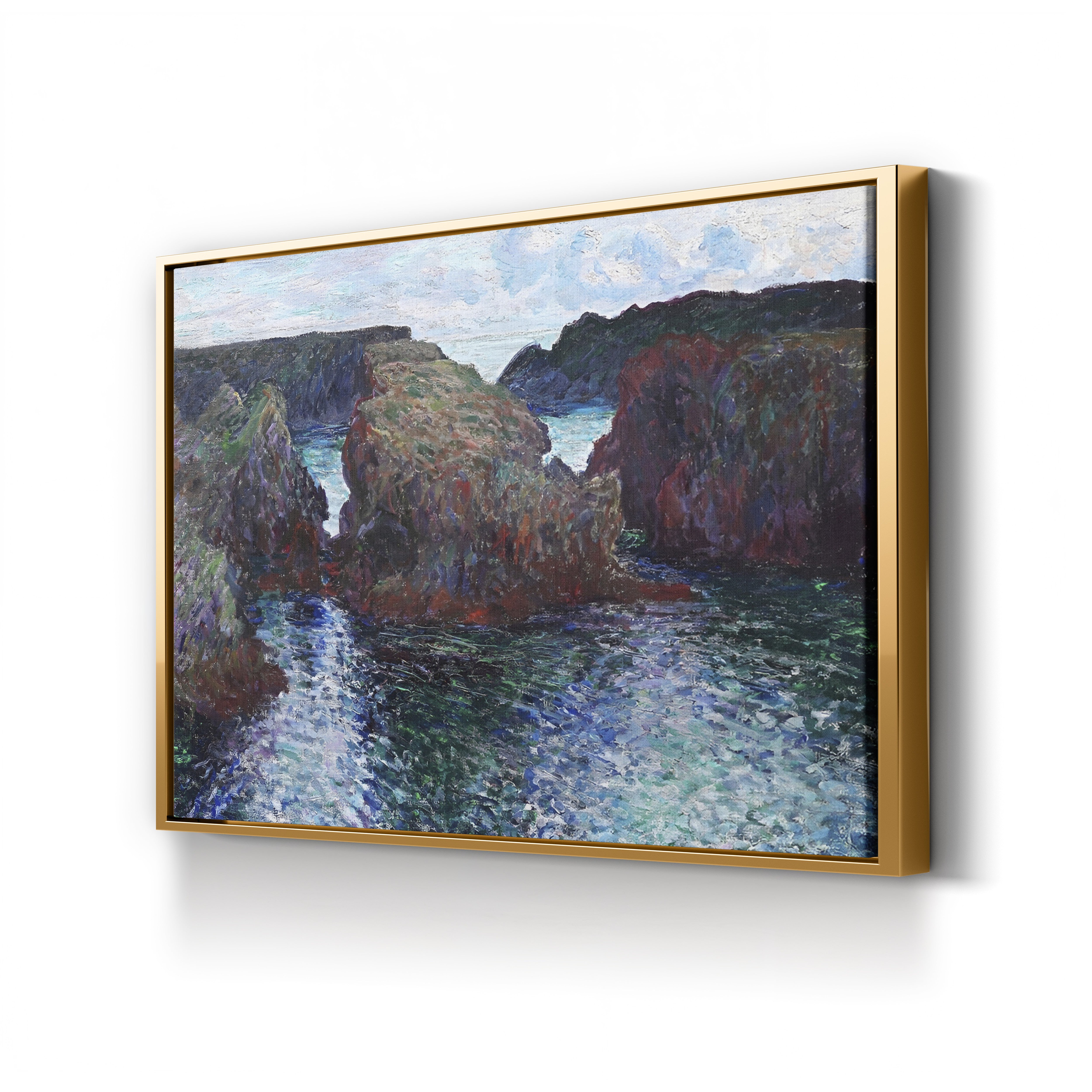 Rocks at Port-Goulphar, Belle-Île (Rochers à Port-Goulphar, Belle-Île), 1886 by Claude Monet