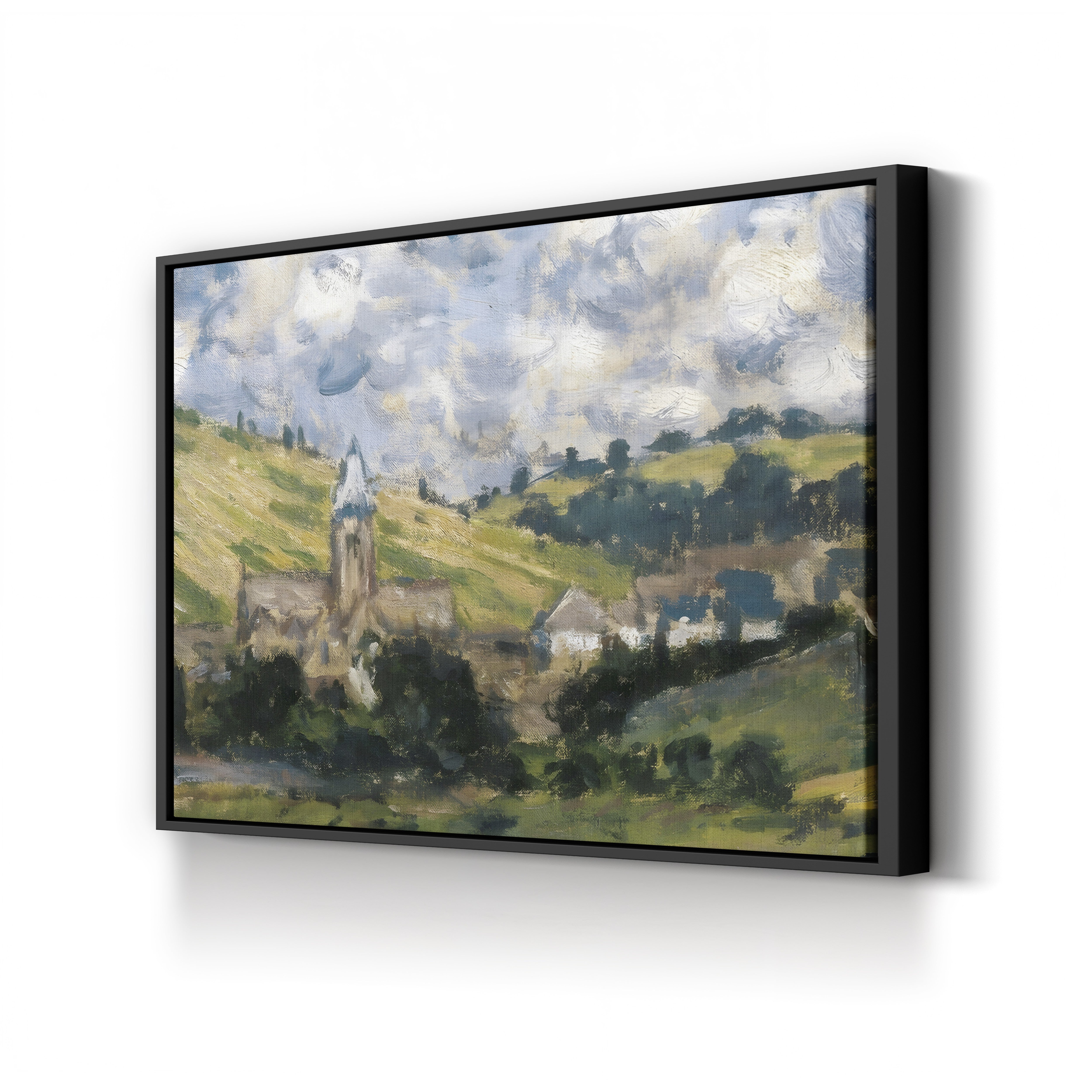 The Village of Vétheuil (Le Village de Vétheuil), 1879 by Claude Monet