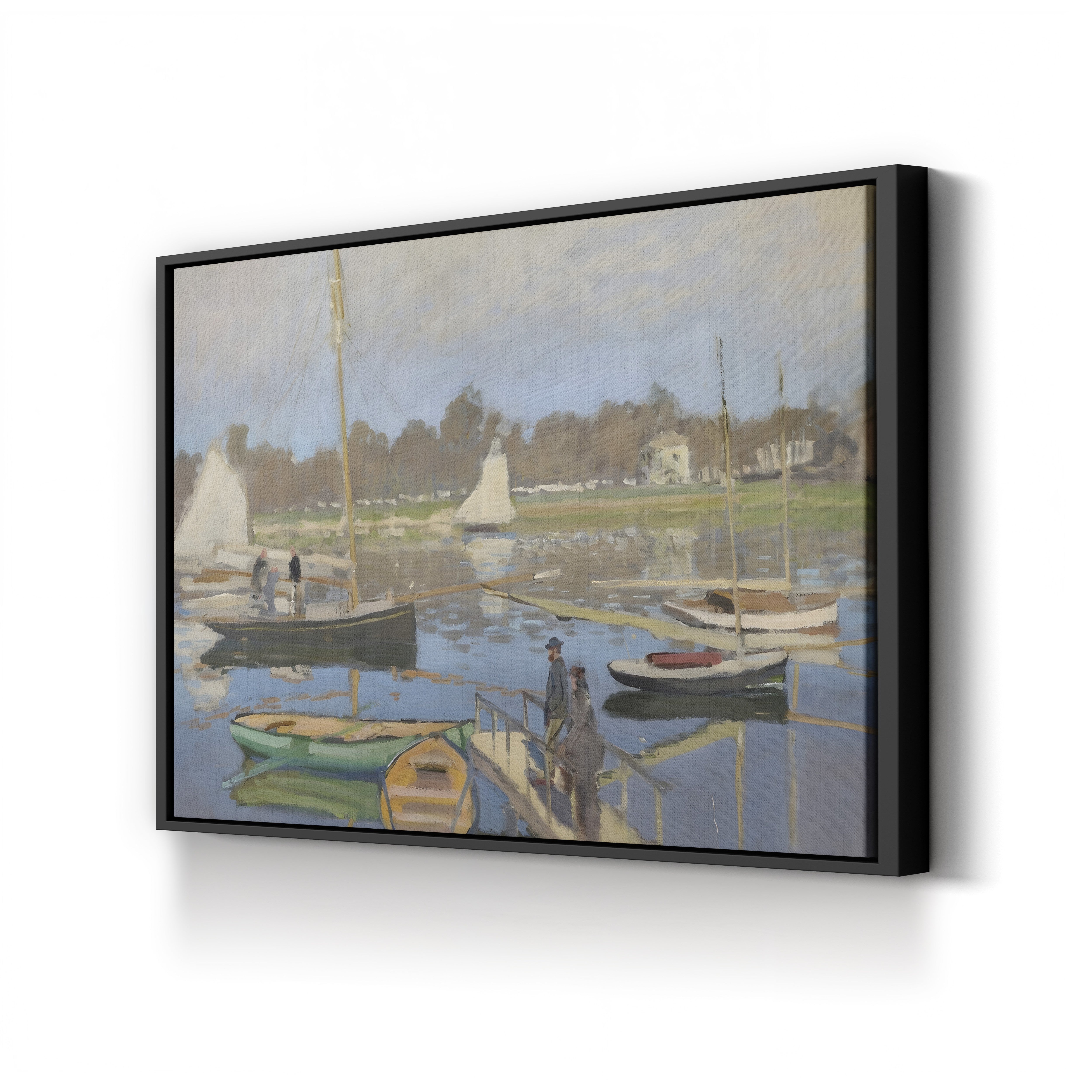 The Argenteuil Basin (Le Bassin d’Argenteuil) by Claude Monet