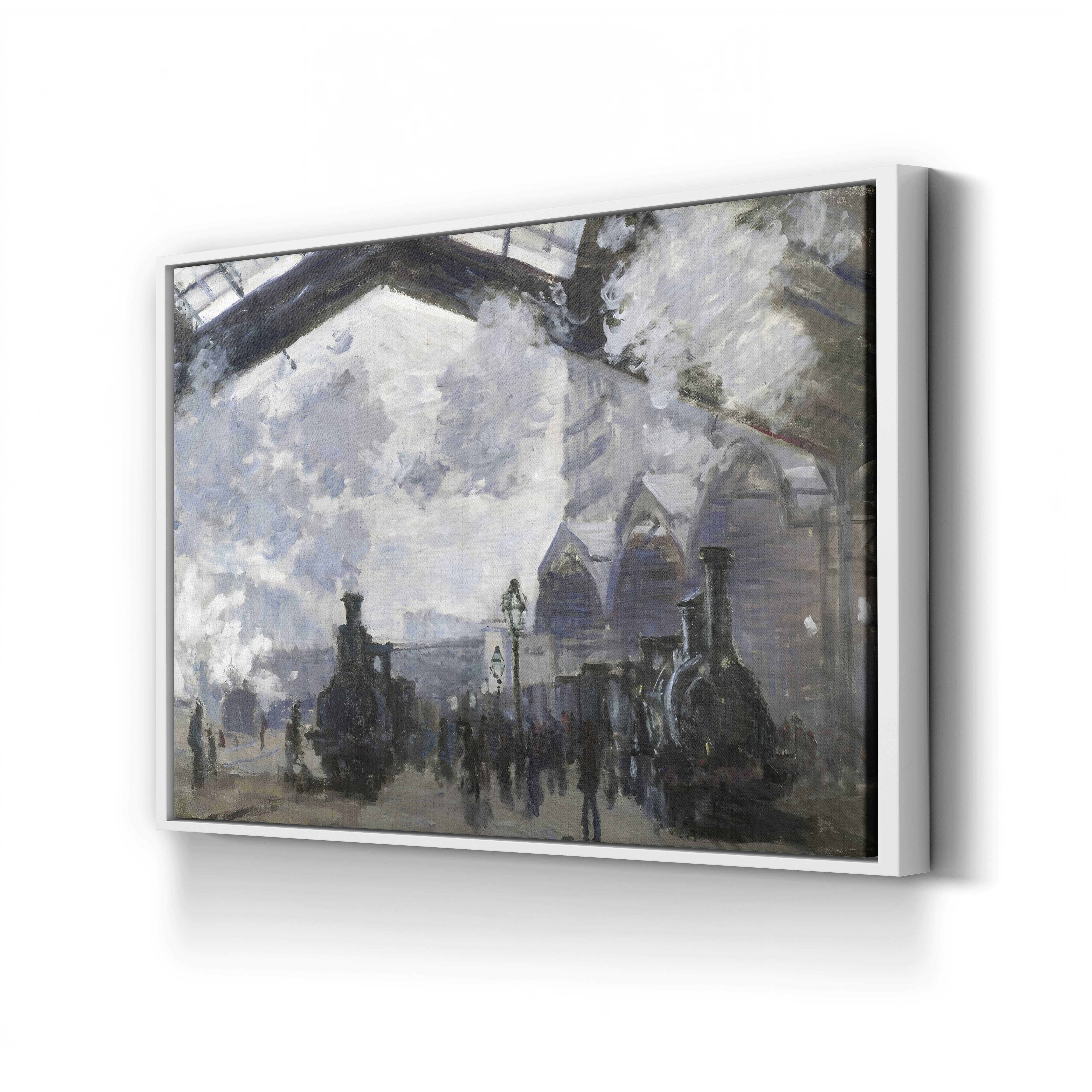 The Gare Saint-Lazare (La Gare Saint-Lazare), 1877 by Claude Monet