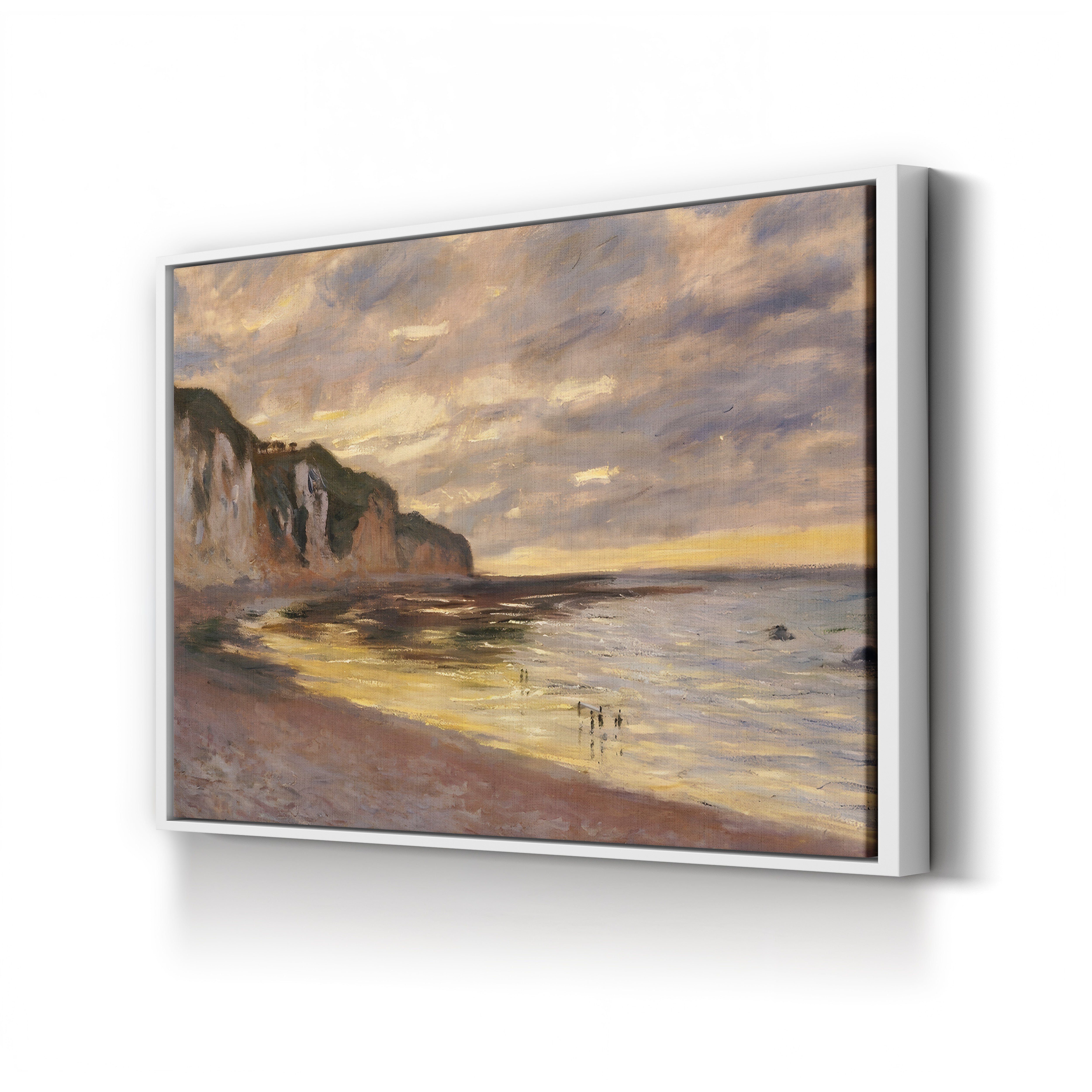 Pointe de l’Ailly at Low Tide (Pointe de l’Ailly, marée basse), 1882 by Claude Monet