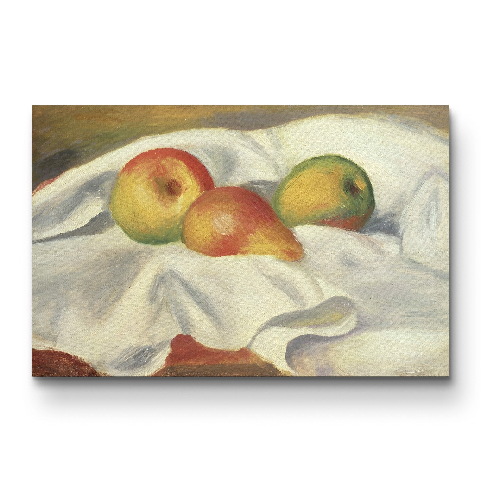 Three Pears, 1885 – Pierre-Auguste Renoir Wall Art | Impressionist Still Life Canvas Print