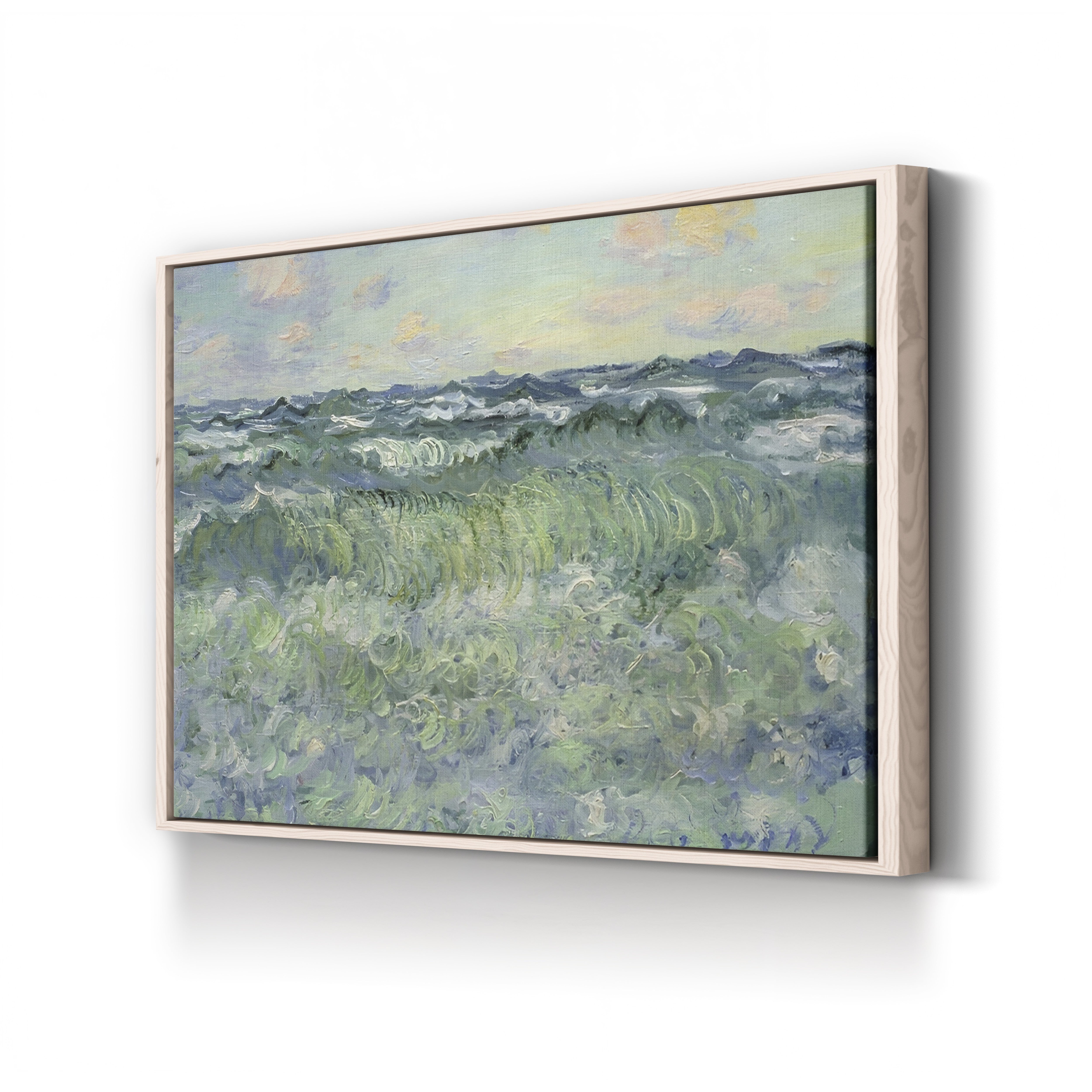 Seascape at Pourville (Marine, Pourville) by Claude Monet