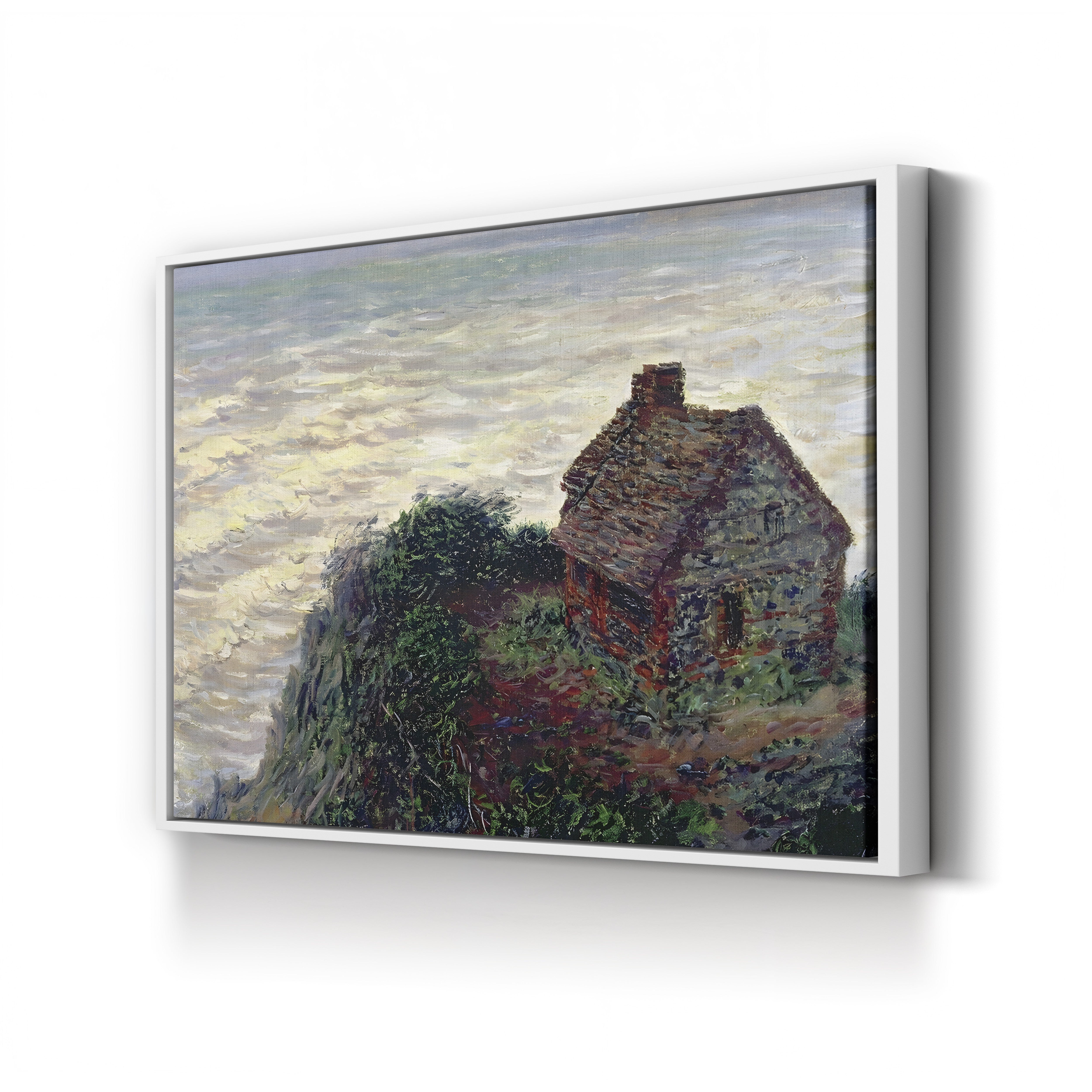 The Customs Officer’s House at Varengeville (La Cabane du douanier à Varengeville), 1882 by Claude Monet