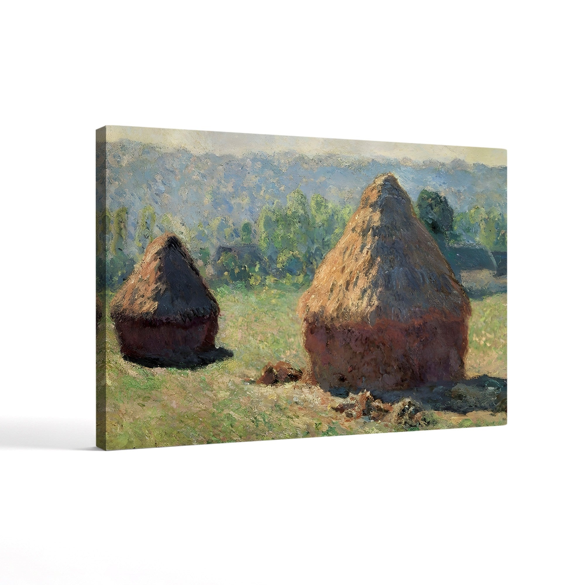 Haystacks, End of Summer (Meules, fin de l’été), 1891 by Claude Monet