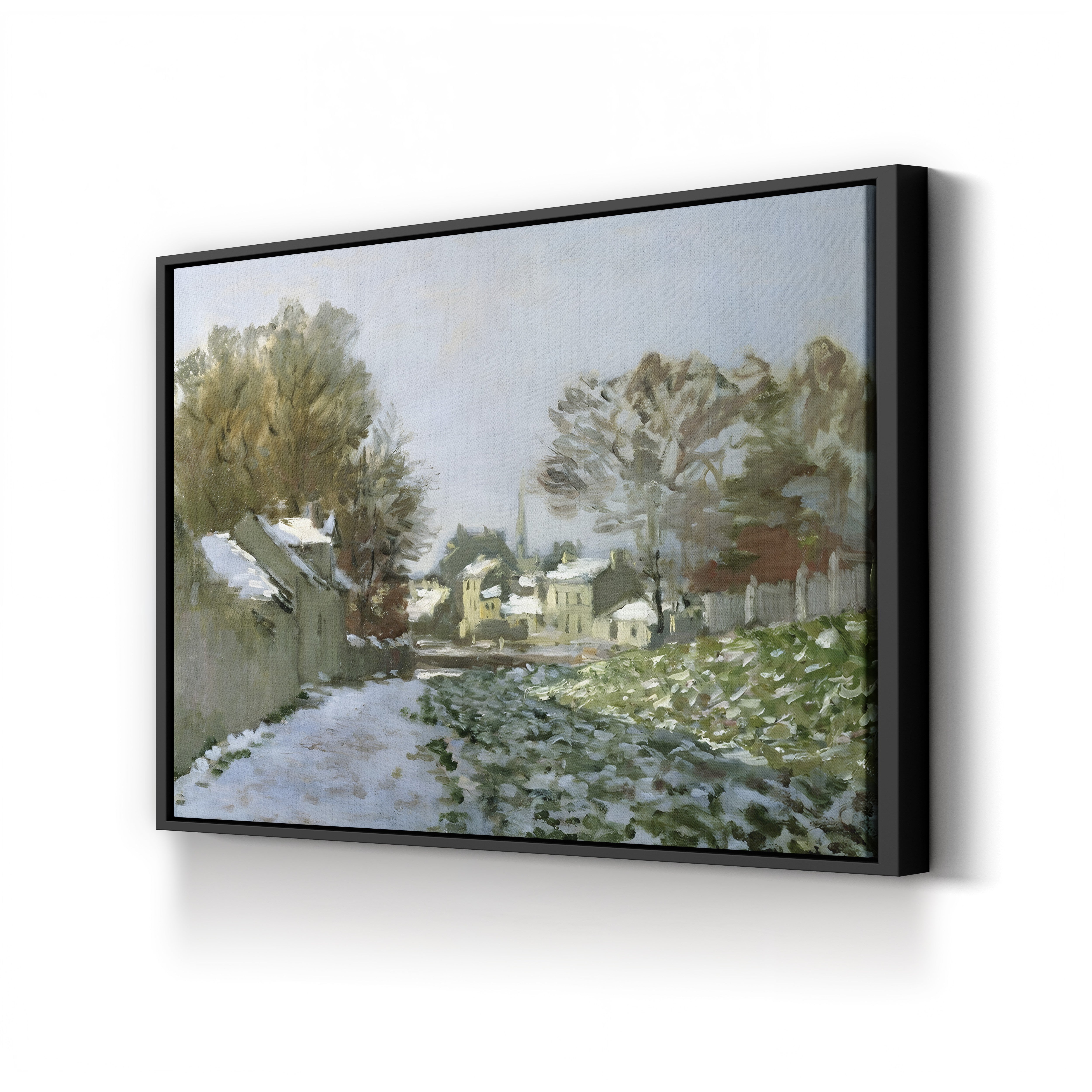 Snow at Argenteuil, 1874 by Claude Monet