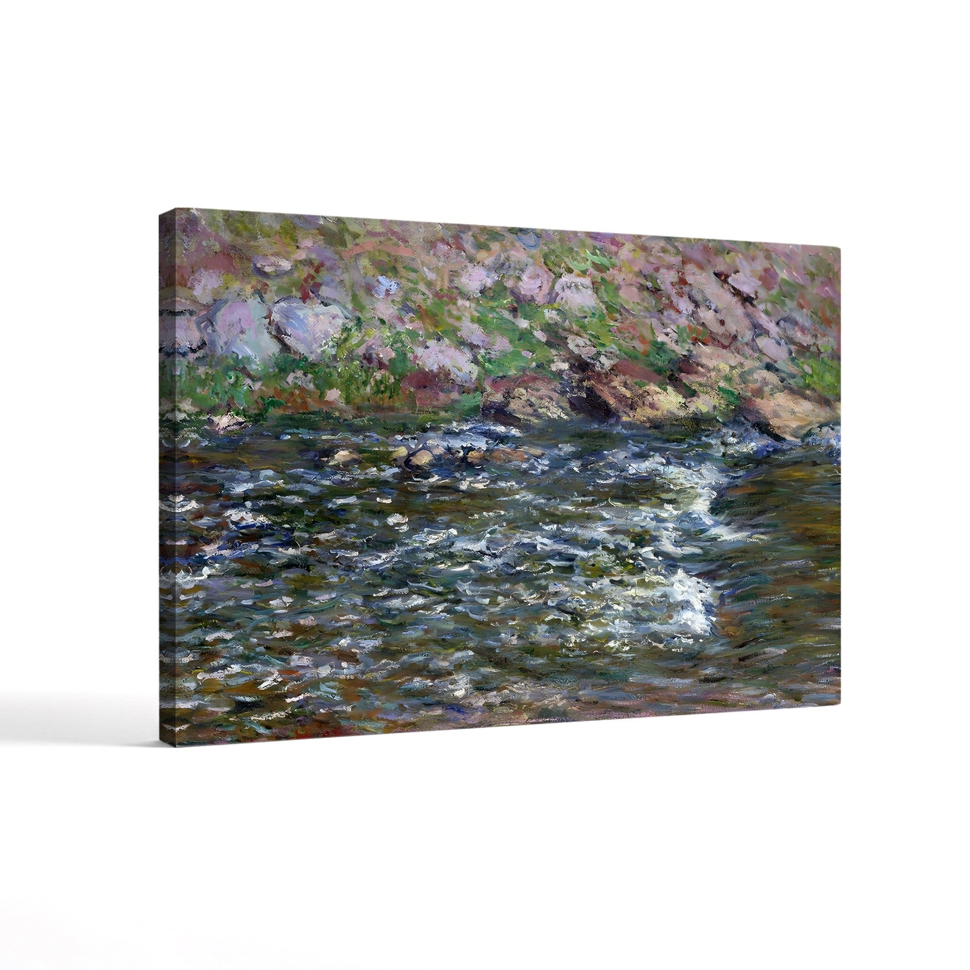 Rapids on the Petite Creuse at Fresselines (Torrent de la Petite Creuse à Fresselines), 1889 by Claude Monet