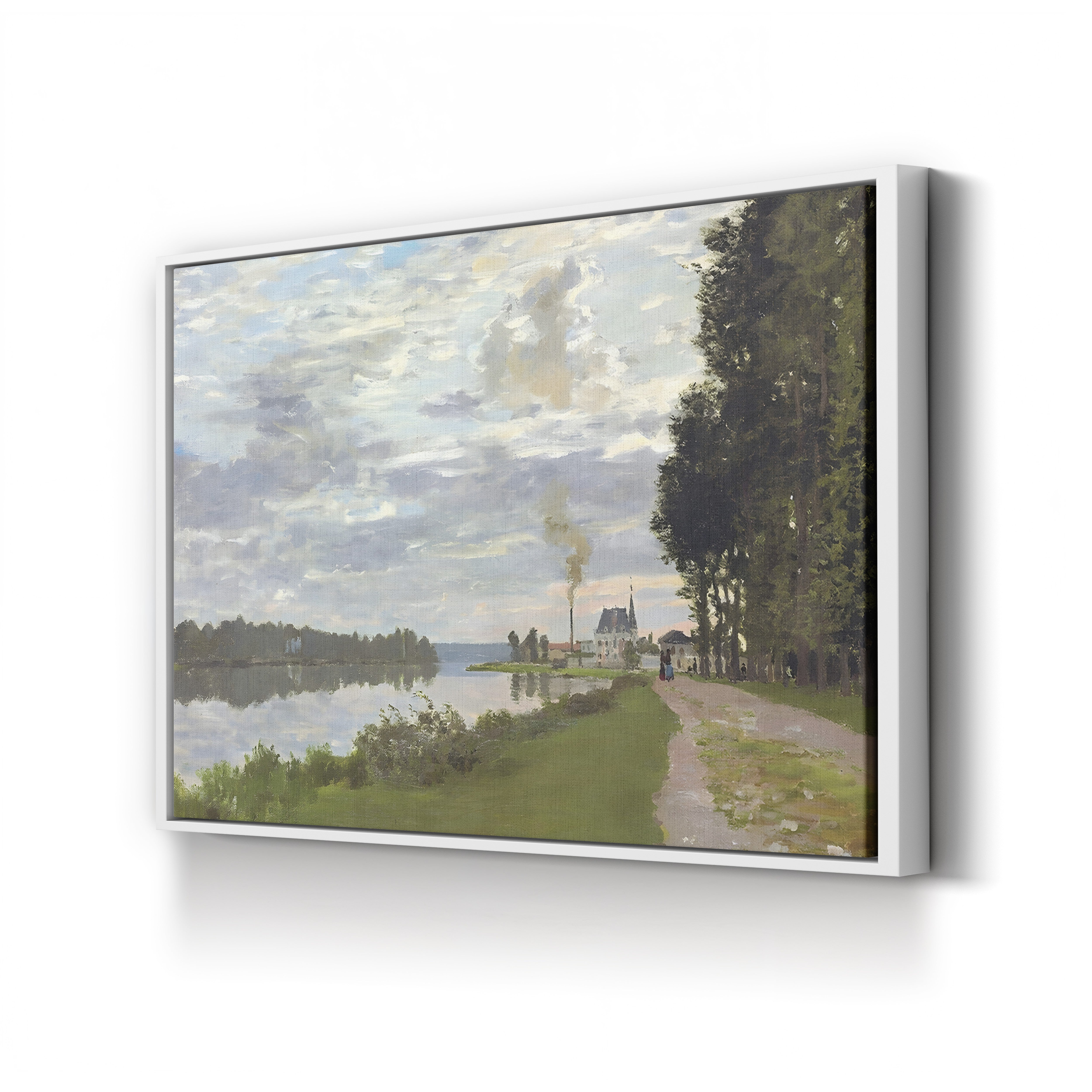 The Promenade at Argenteuil (La Promenade d’Argenteuil), 1872 by Claude Monet
