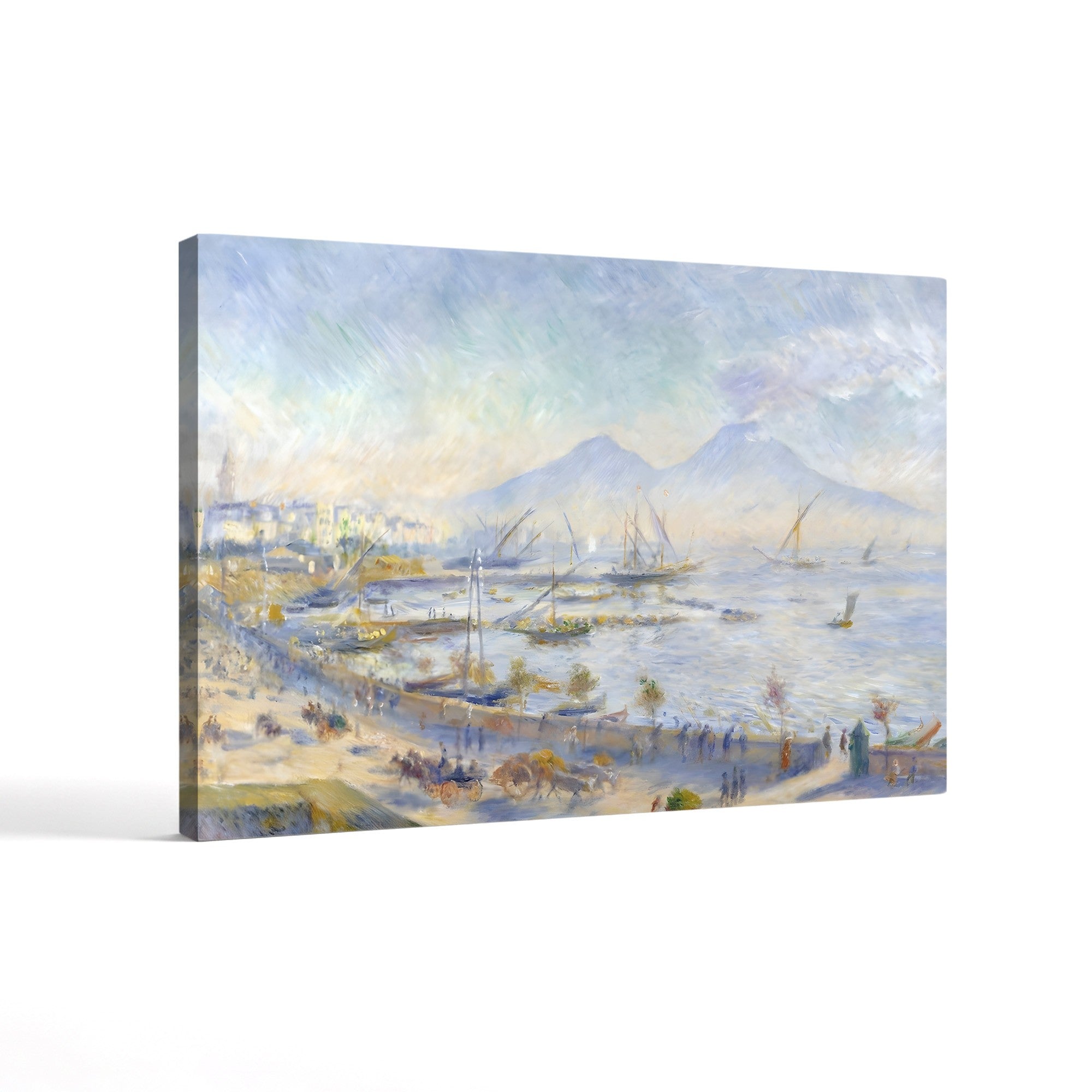 The Bay of Naples, 1881 – Pierre-Auguste Renoir Wall Art | Impressionist Italian Canvas Print