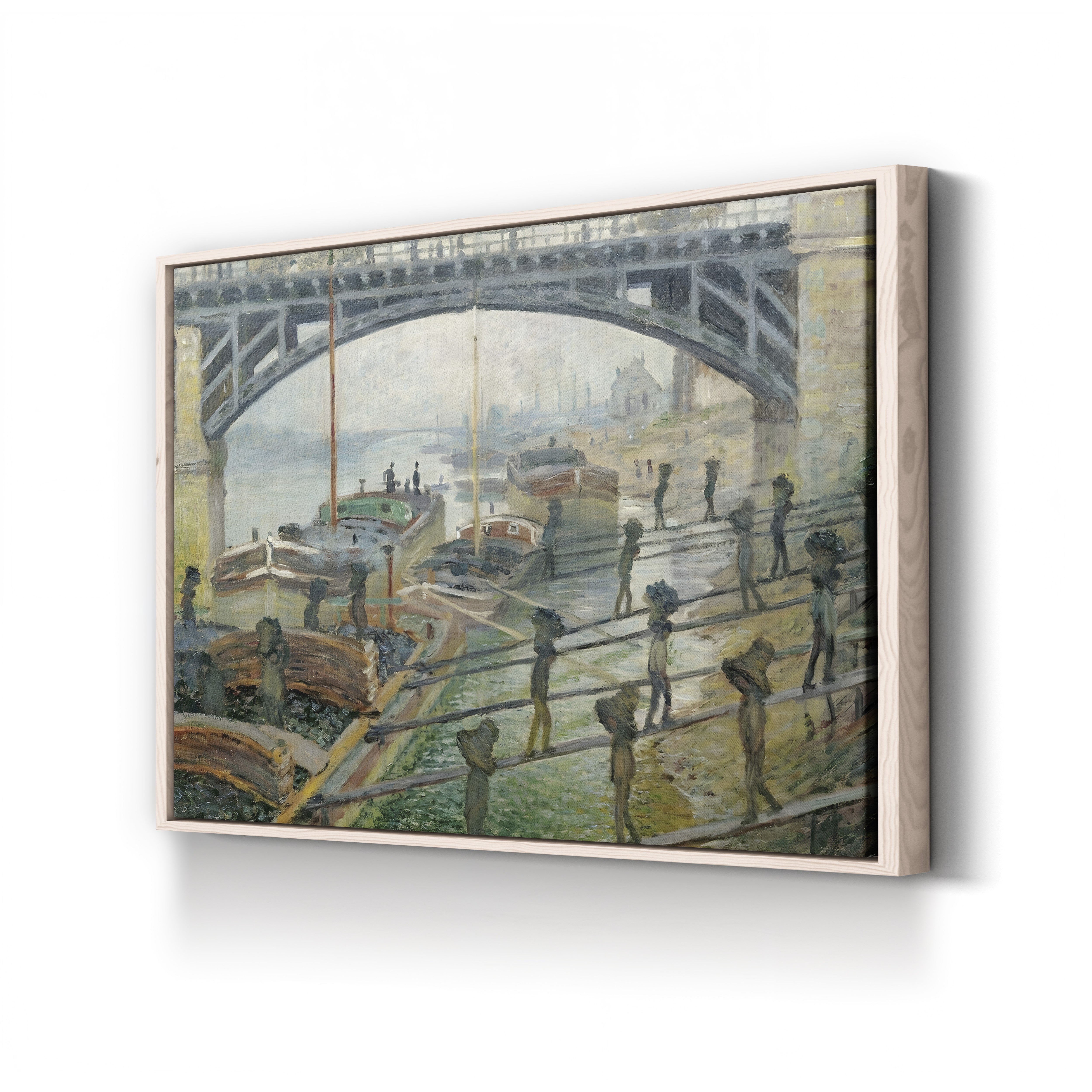 The Coal Workers (Les Déchargeurs de charbon), 1875 by Claude Monet