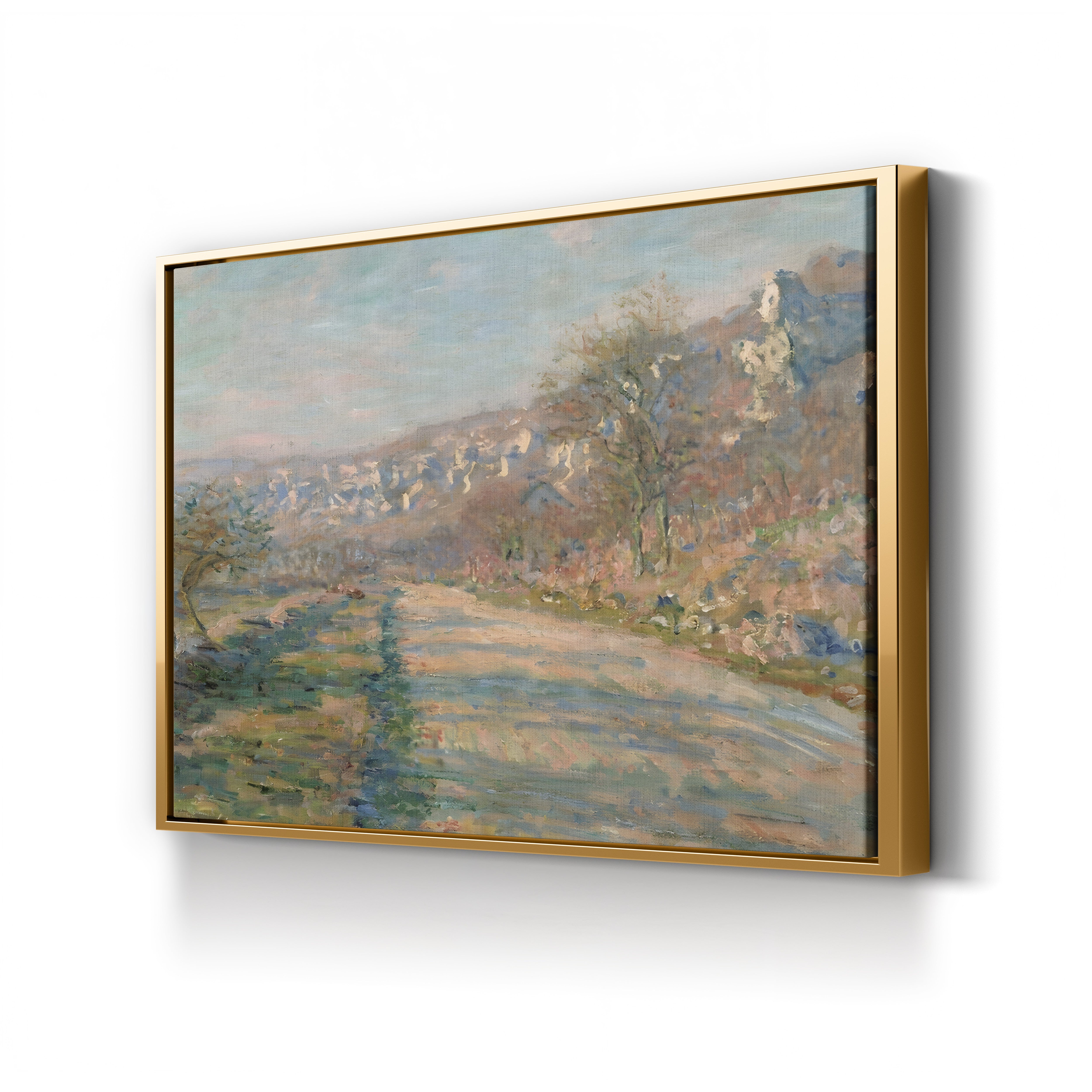 Road of La Roche-Guyon (Route de La Roche-Guyon), 1880 by Claude Monet