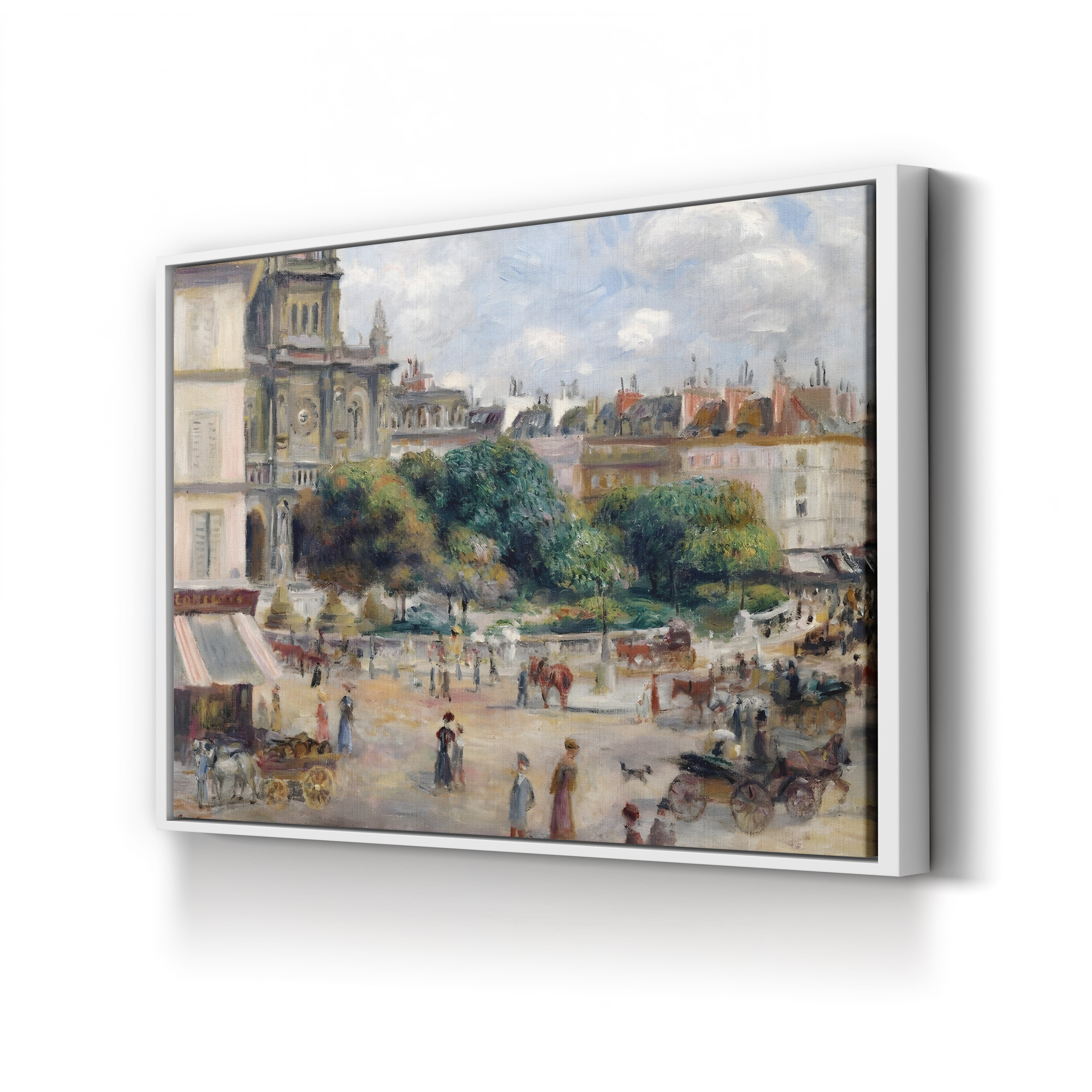 Place de la Trinité, 1893 – Renoir Wall Art | Impressionist Canvas