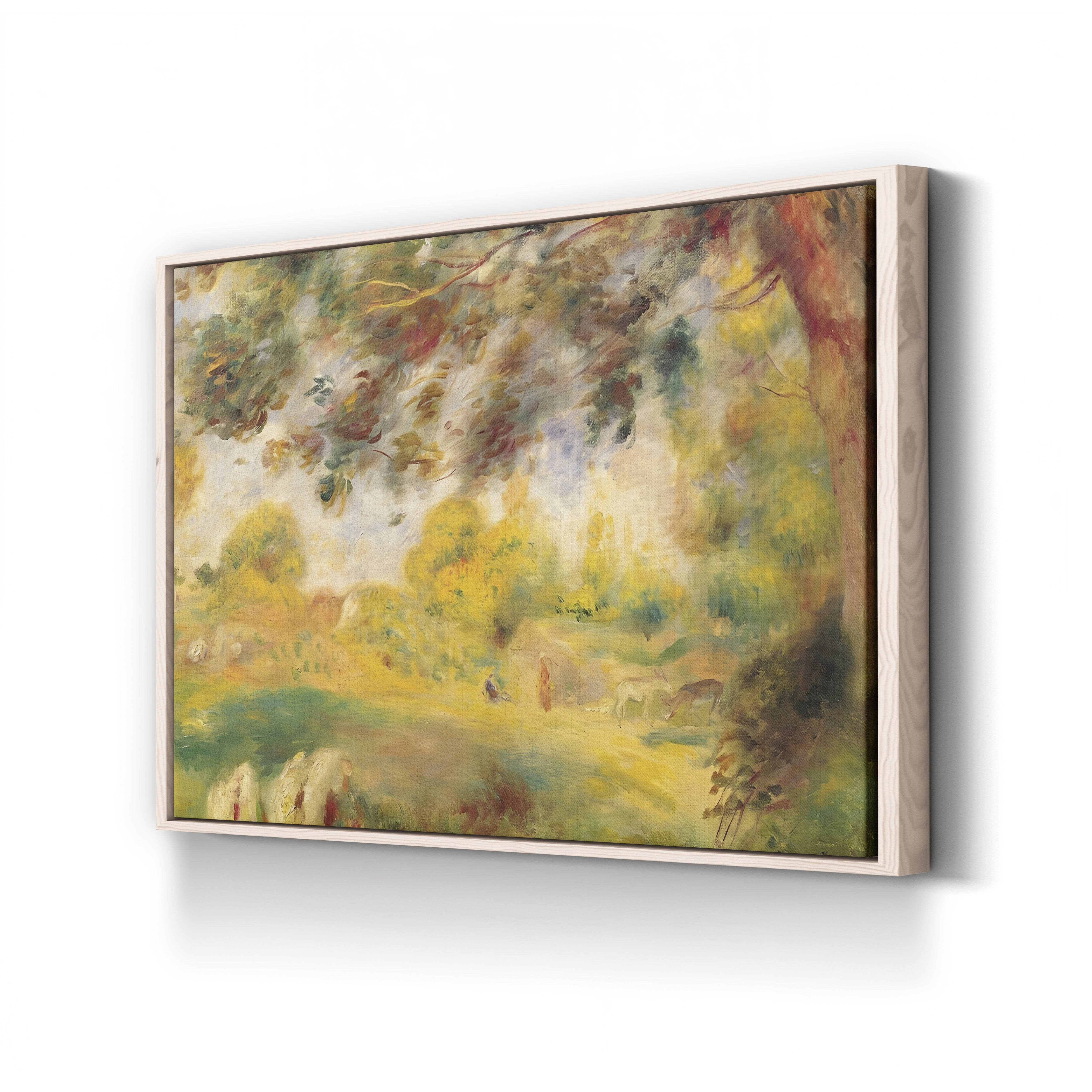 Spring Landscape – Renoir Wall Art | Impressionist Landscape Canvas Print