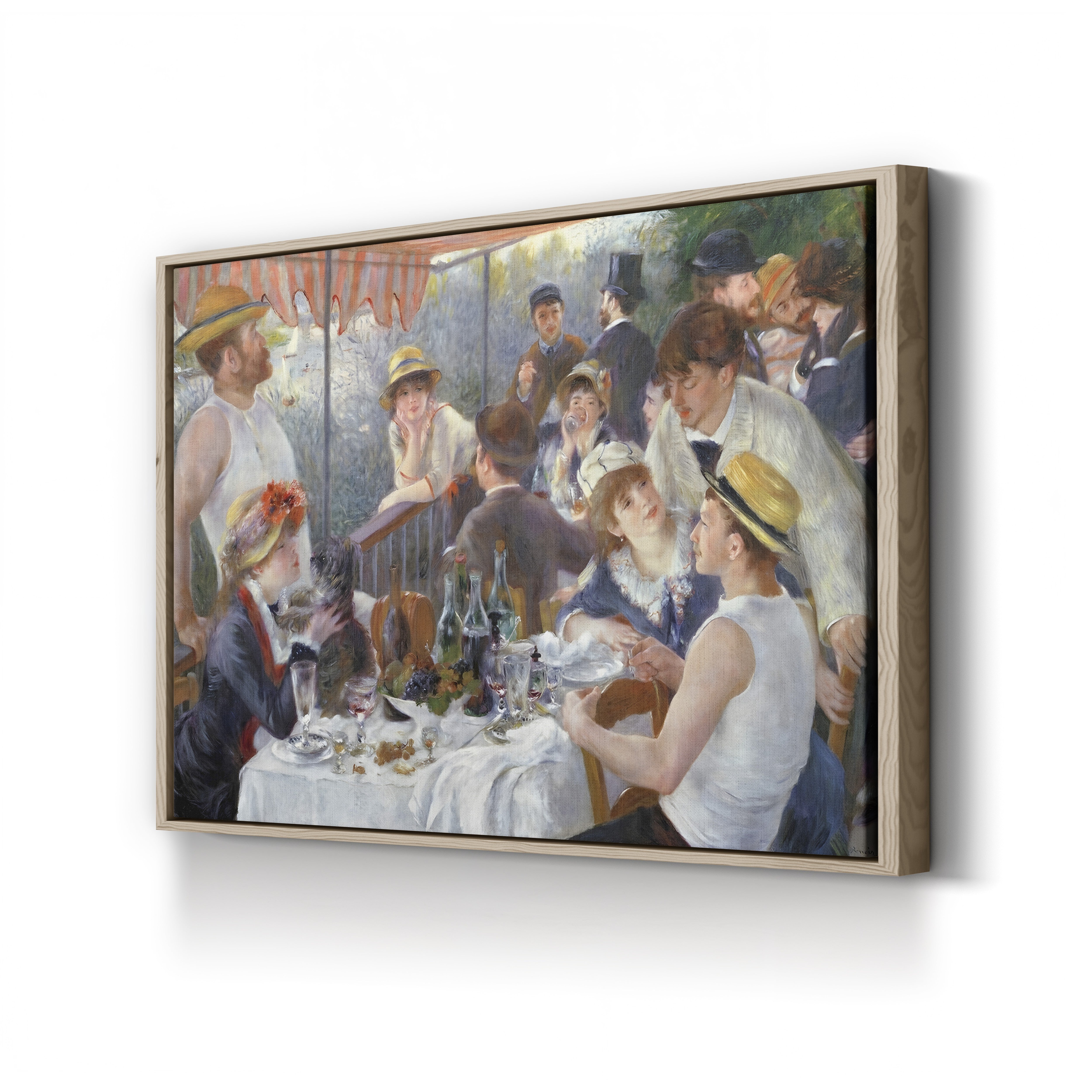 Luncheon of the Boating Party, 1881 – Pierre-Auguste Renoir Wall Art | Impressionist Masterpiece Canvas Print