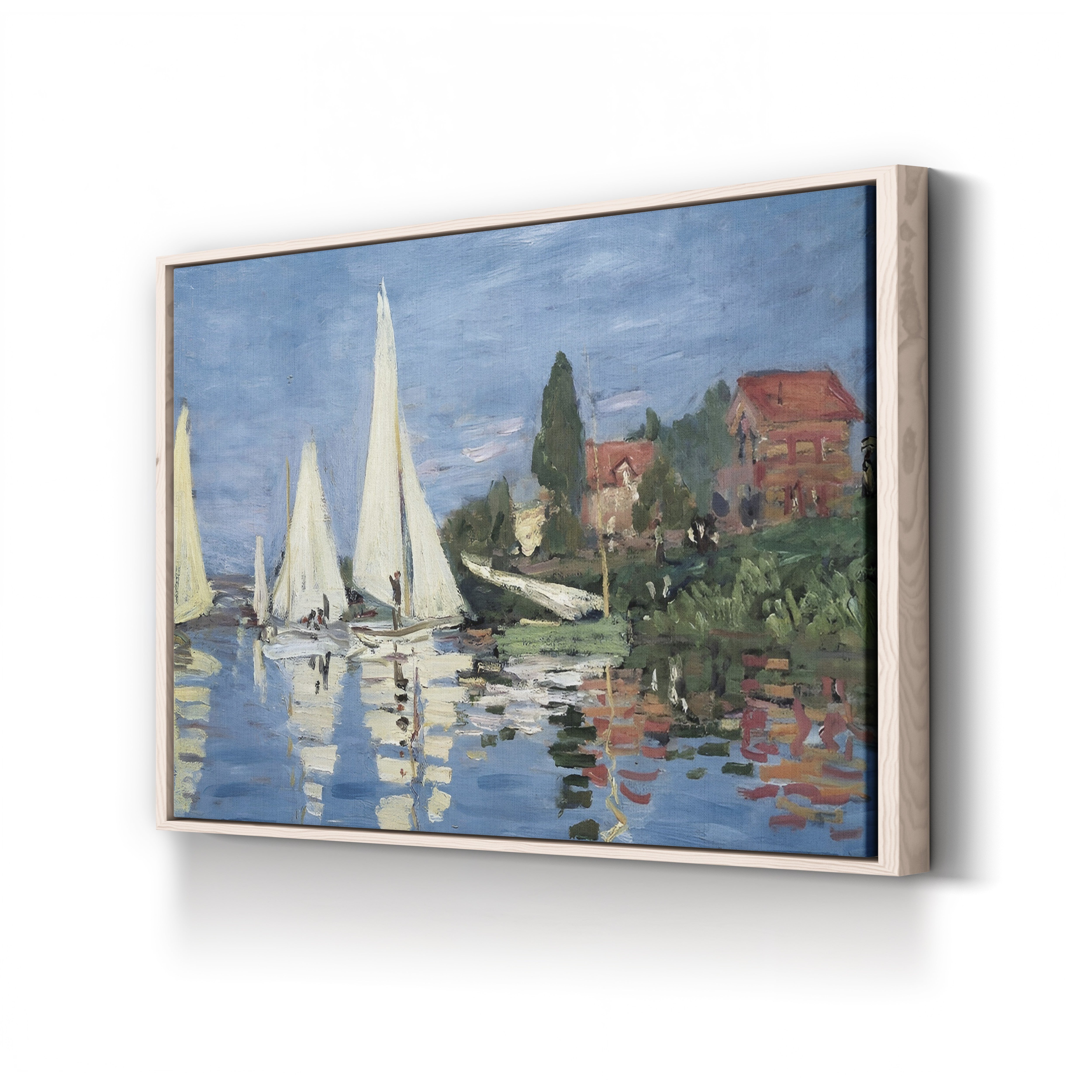 Regatta at Argenteuil (Régate à Argenteuil), around 1872 by Claude Monet