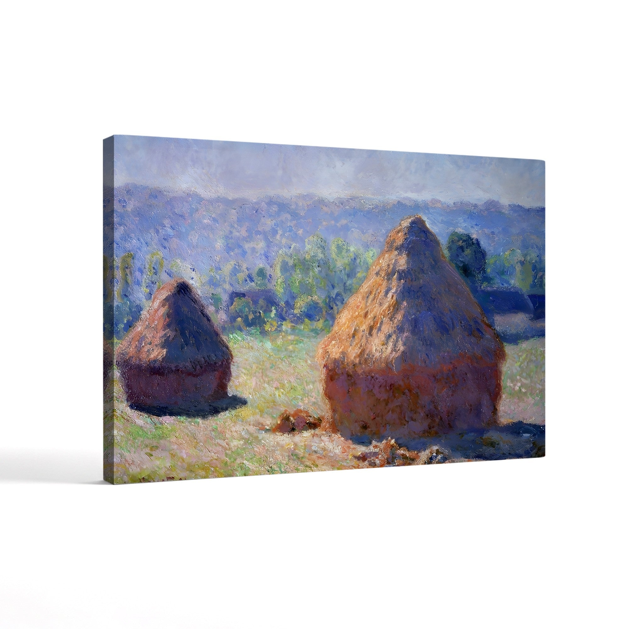 Haystacks, End of Summer – Claude Monet Wall Art | Impressionist Series Canvas Print