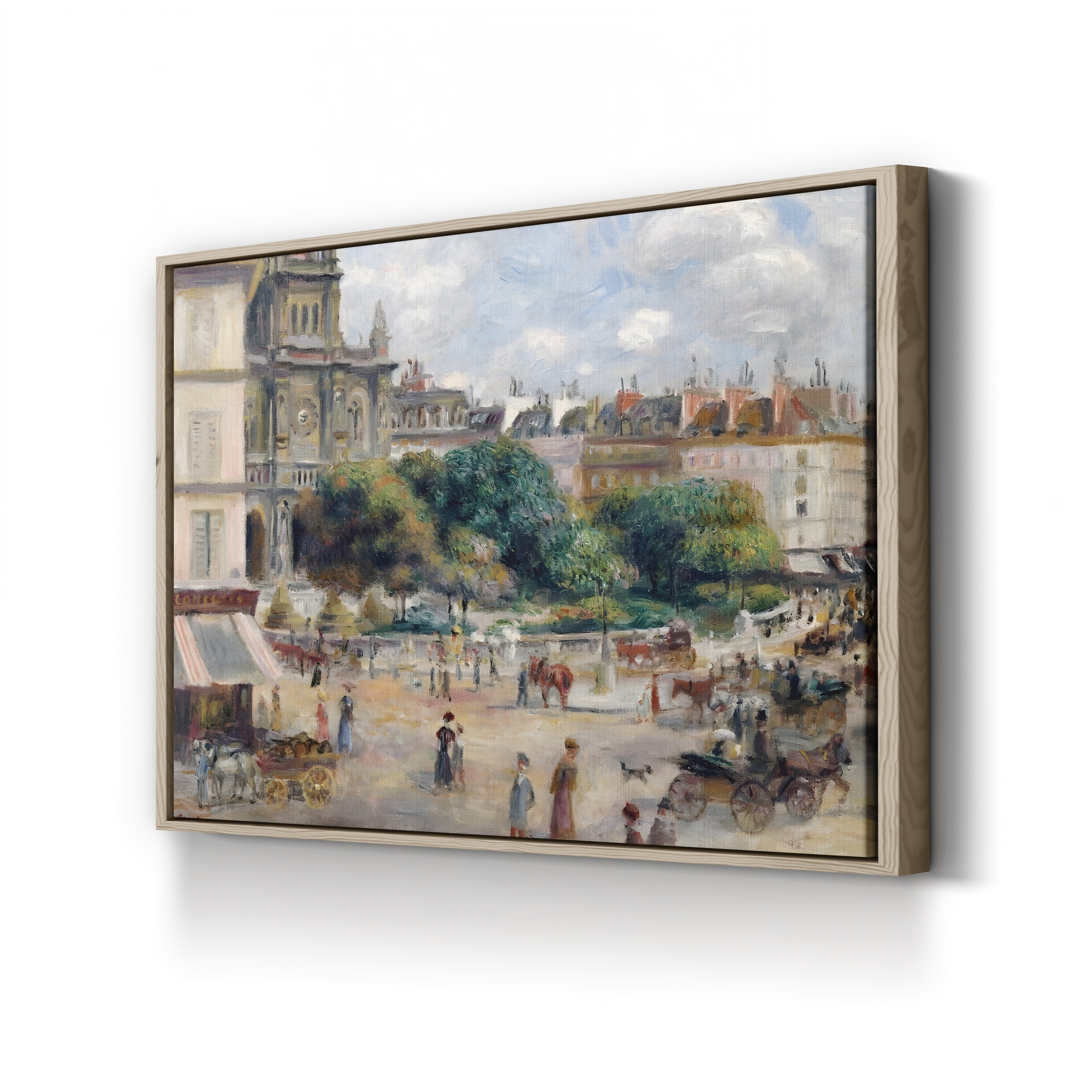 Place de la Trinité, 1893 – Renoir Wall Art | Impressionist Canvas