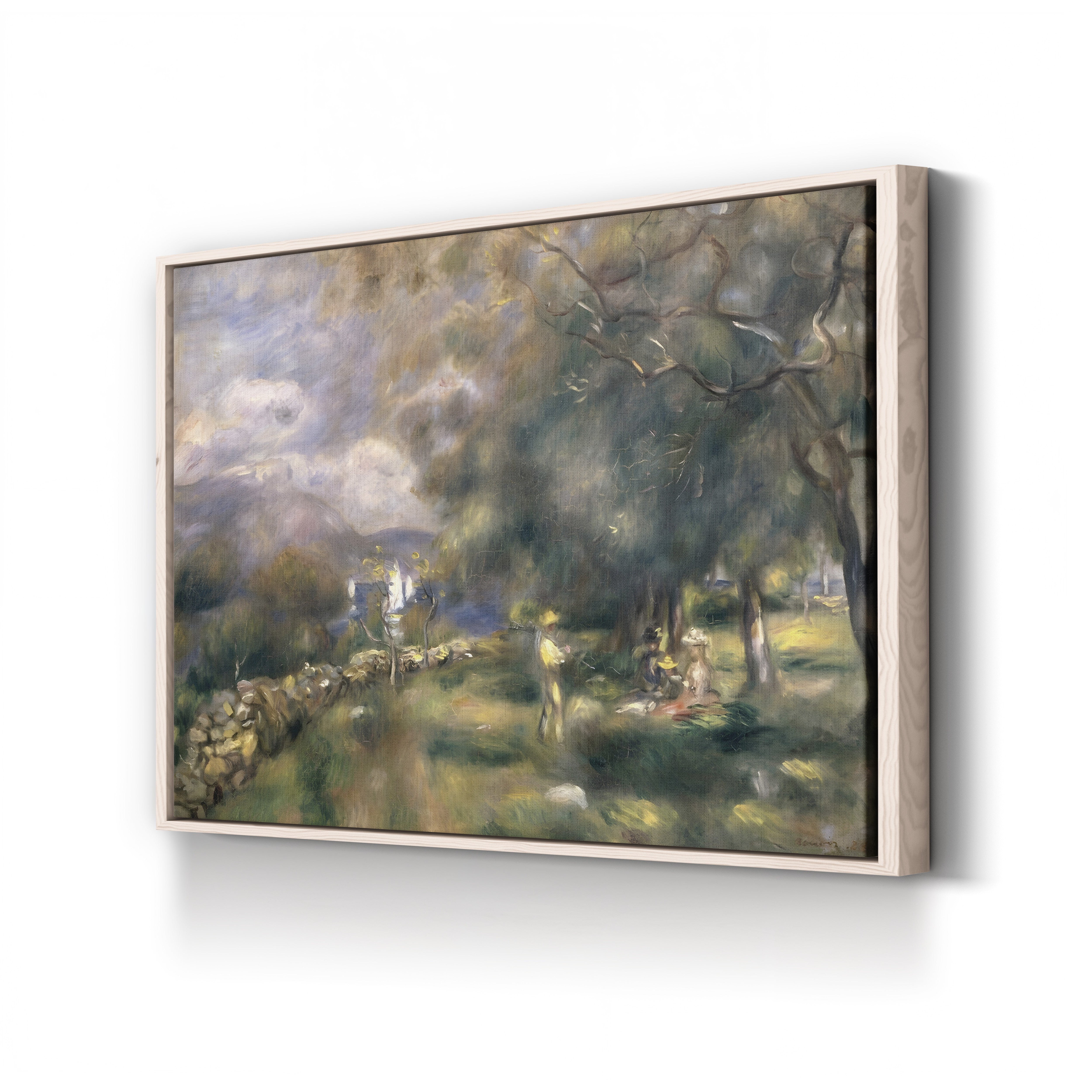 Peninsula of Saint Jean, 1888 – Renoir Wall Art | Impressionist Canvas