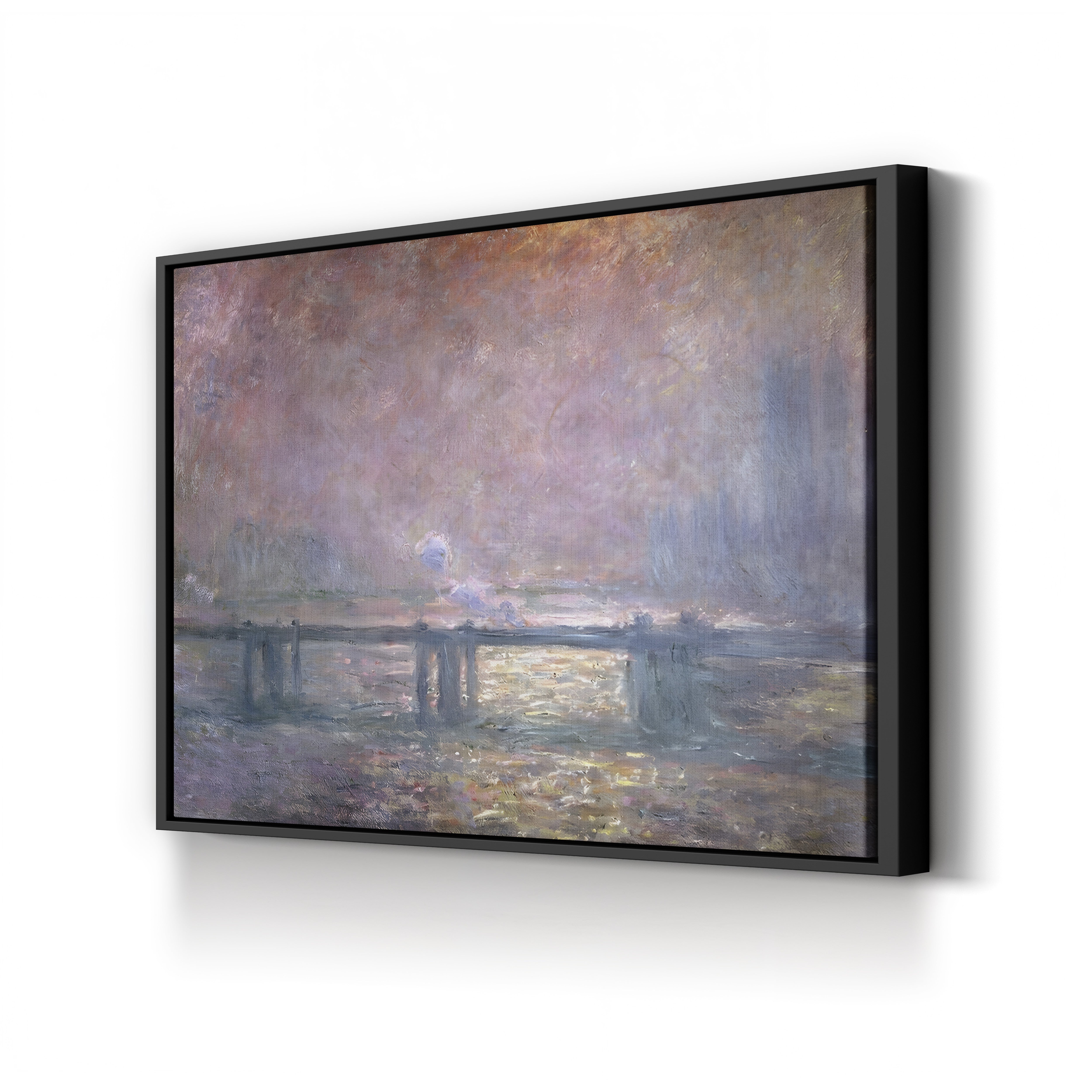 Charing Cross Bridge, Fog on the Thames (Charing Cross, Brouillard sur la Tamise), 1903 by Claude Monet